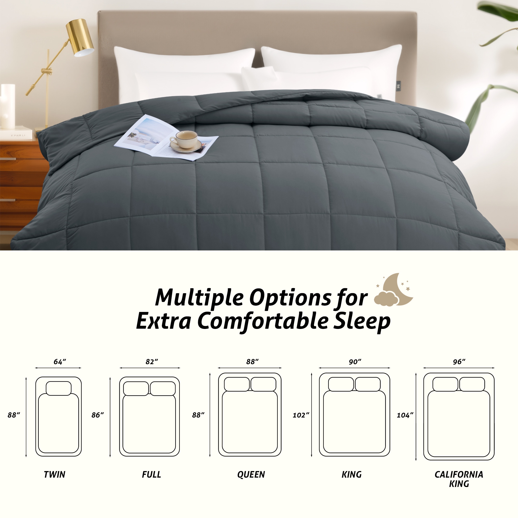 VOUA SAF-YSMHXB-GYQ Comforters-And-Bedspreads - View #9