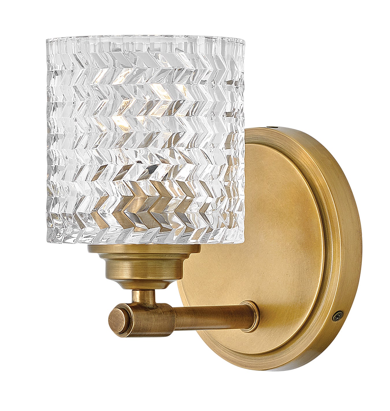 Hinkley 5040HB Elle 5.5-in 1 -Light Brushed Brass Traditional Vanity light