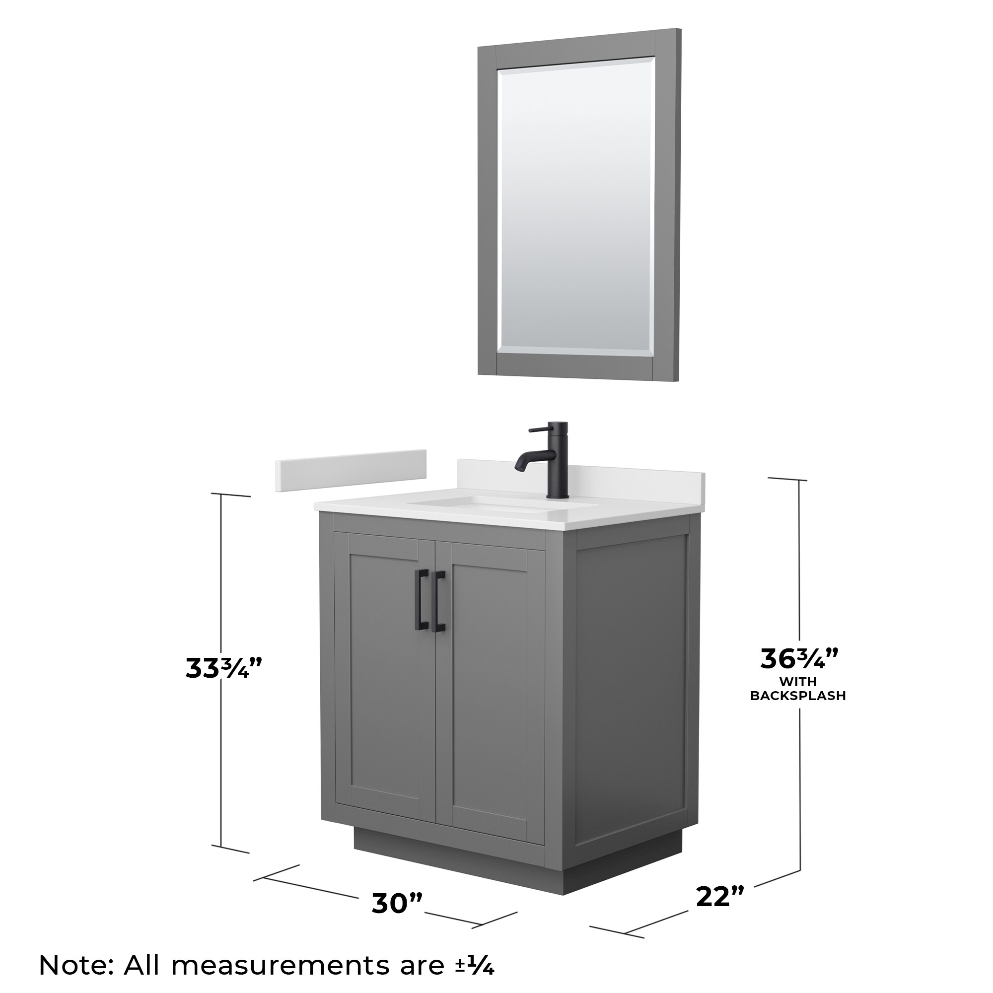 Wyndham Collection WCF292930SGBWCUNSM24 Bath-Vanity-Combo - View #6