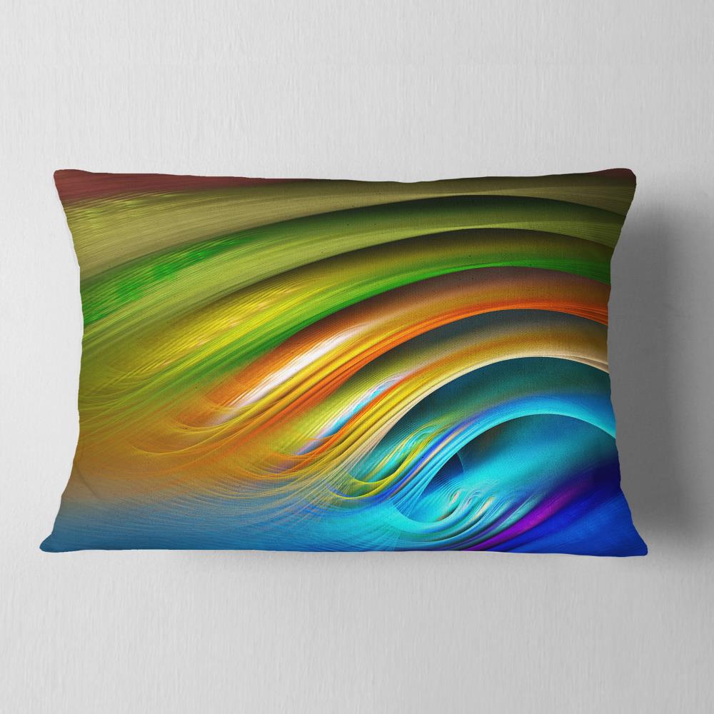 Designart CU16518-12-20 12-in x 20-in Multiple Colors Indoor Decorative Pillow