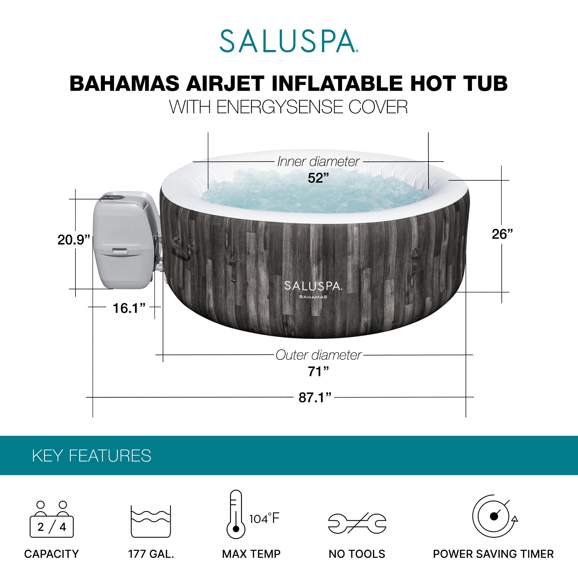 Bestway 407724 spas - View #3