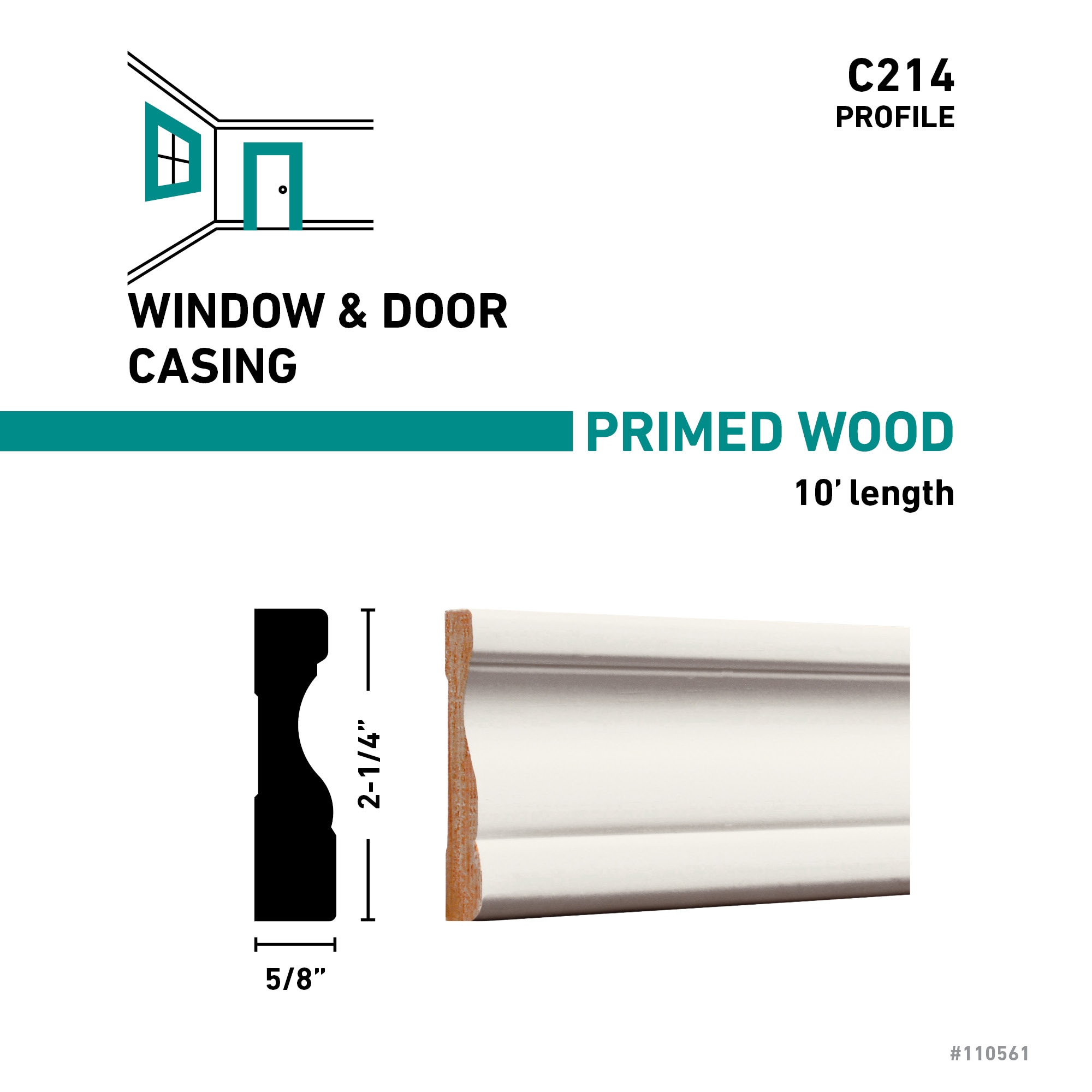 RELIABILT C21410FJPMD Window-Door-Casings - View #2