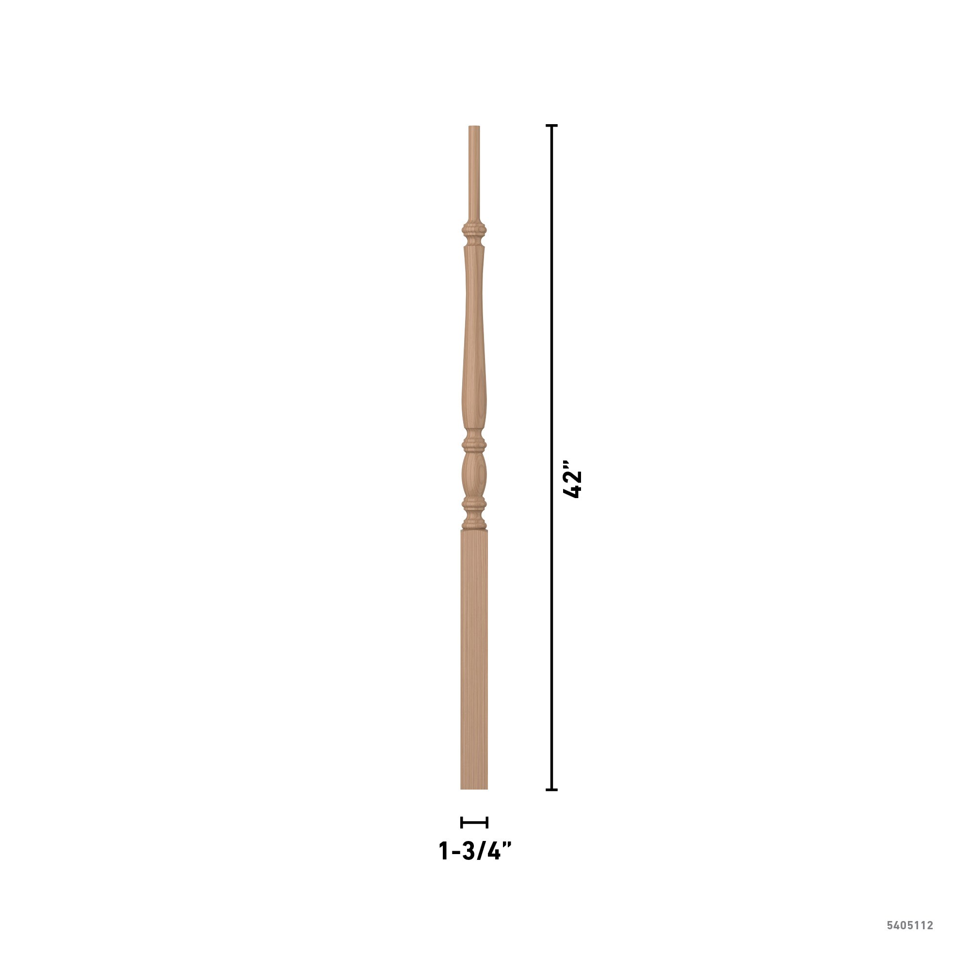 L.J. Smith Stair Systems LJP-2115-P 42 Interior-Stairpart-Balusters - View #4