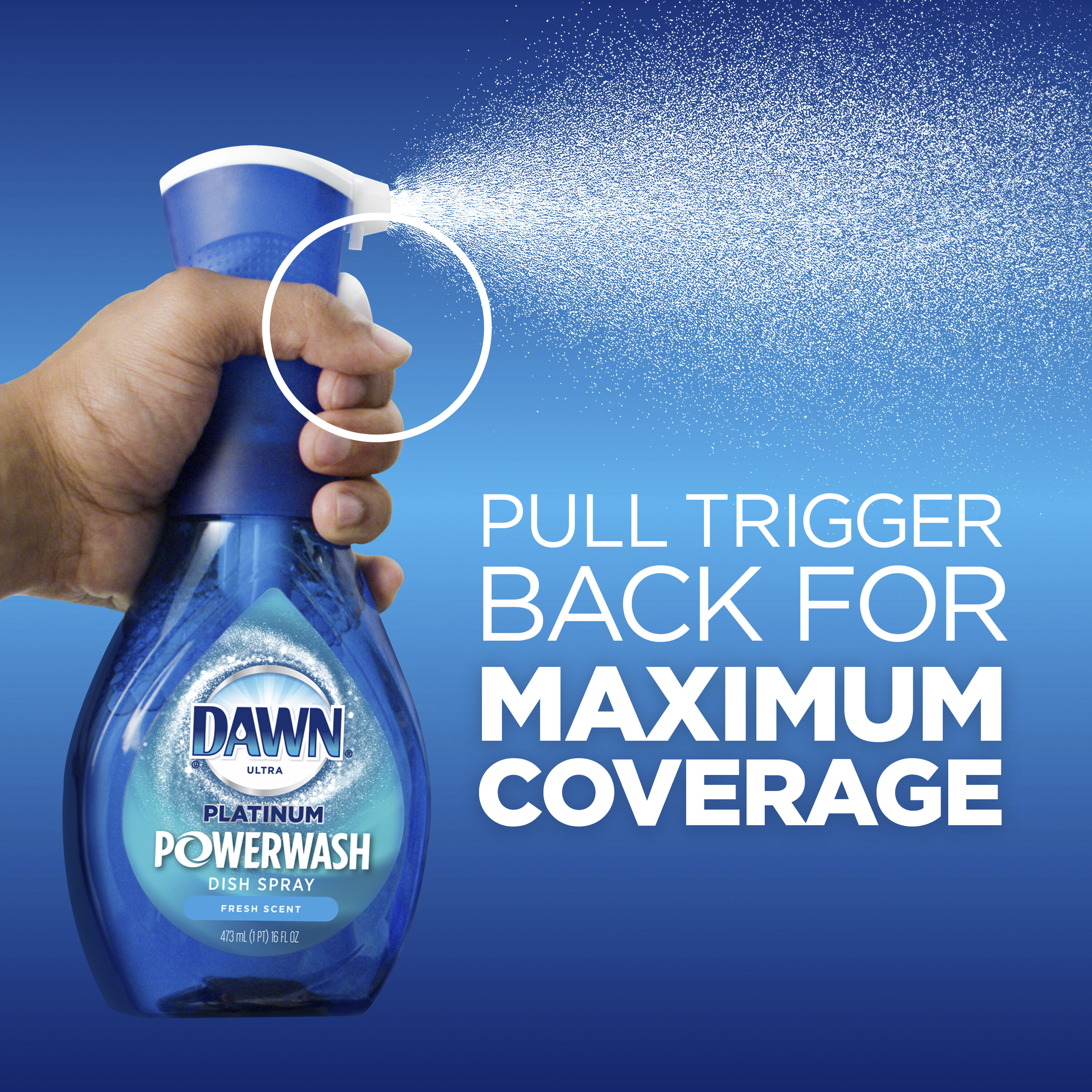Dawn Platinum Powerwash Free & Clear Dish Spray Refill