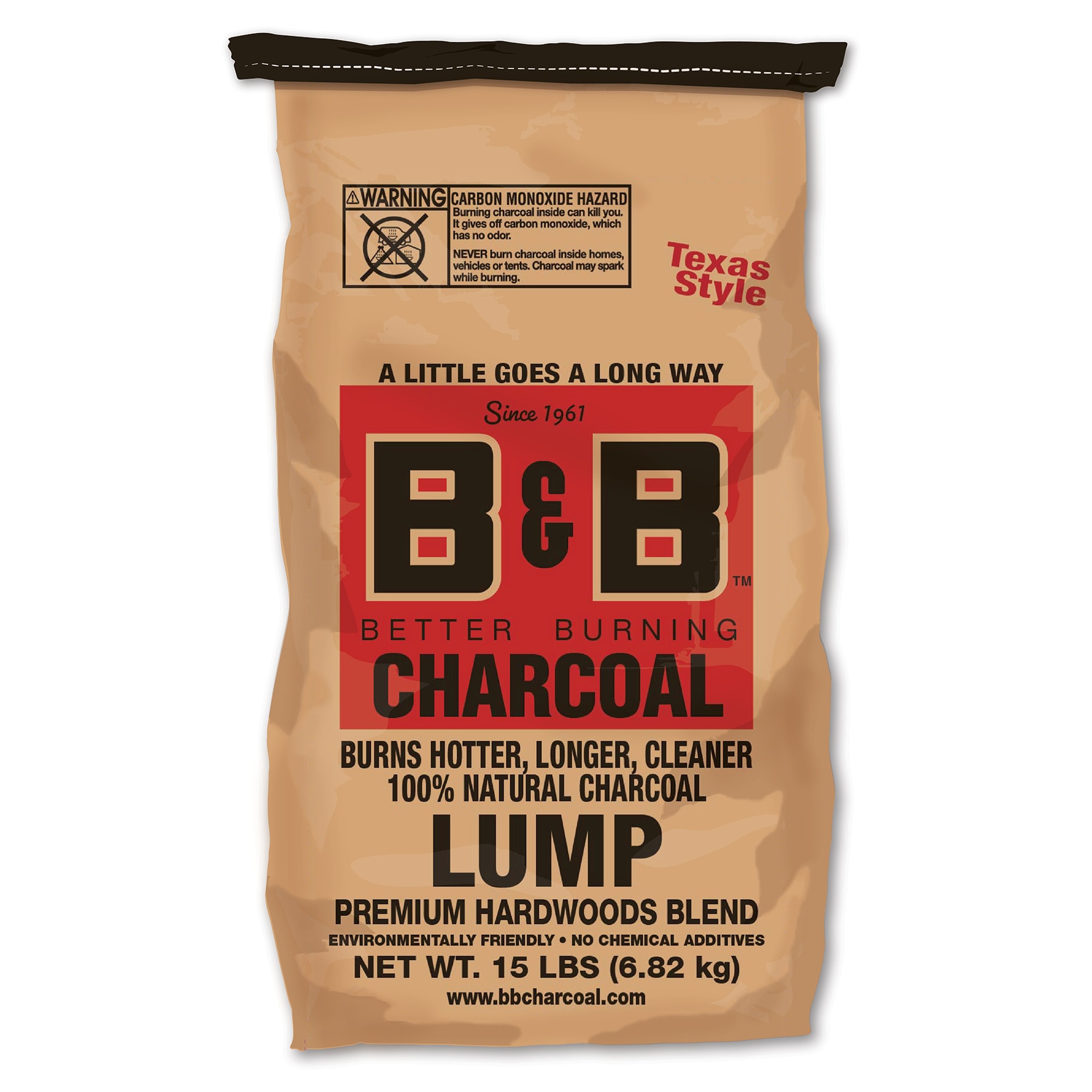 B&B Charcoal 17.6 lb Oak Charcoal Briquets