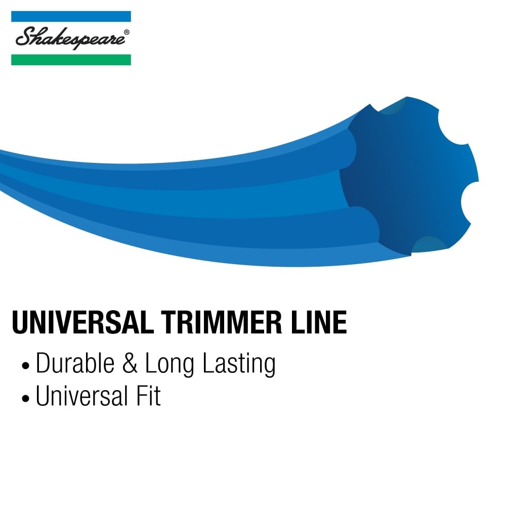 Shakespeare Universal Fit String Trimmer Heads - 3-Pack 0.065 Trimmer Line  Replacement Spools - Fits Black+Decker & Craftsman Trimmers - Plastic  Blades - cCSAus Safety Listed in the String Trimmer Heads department at