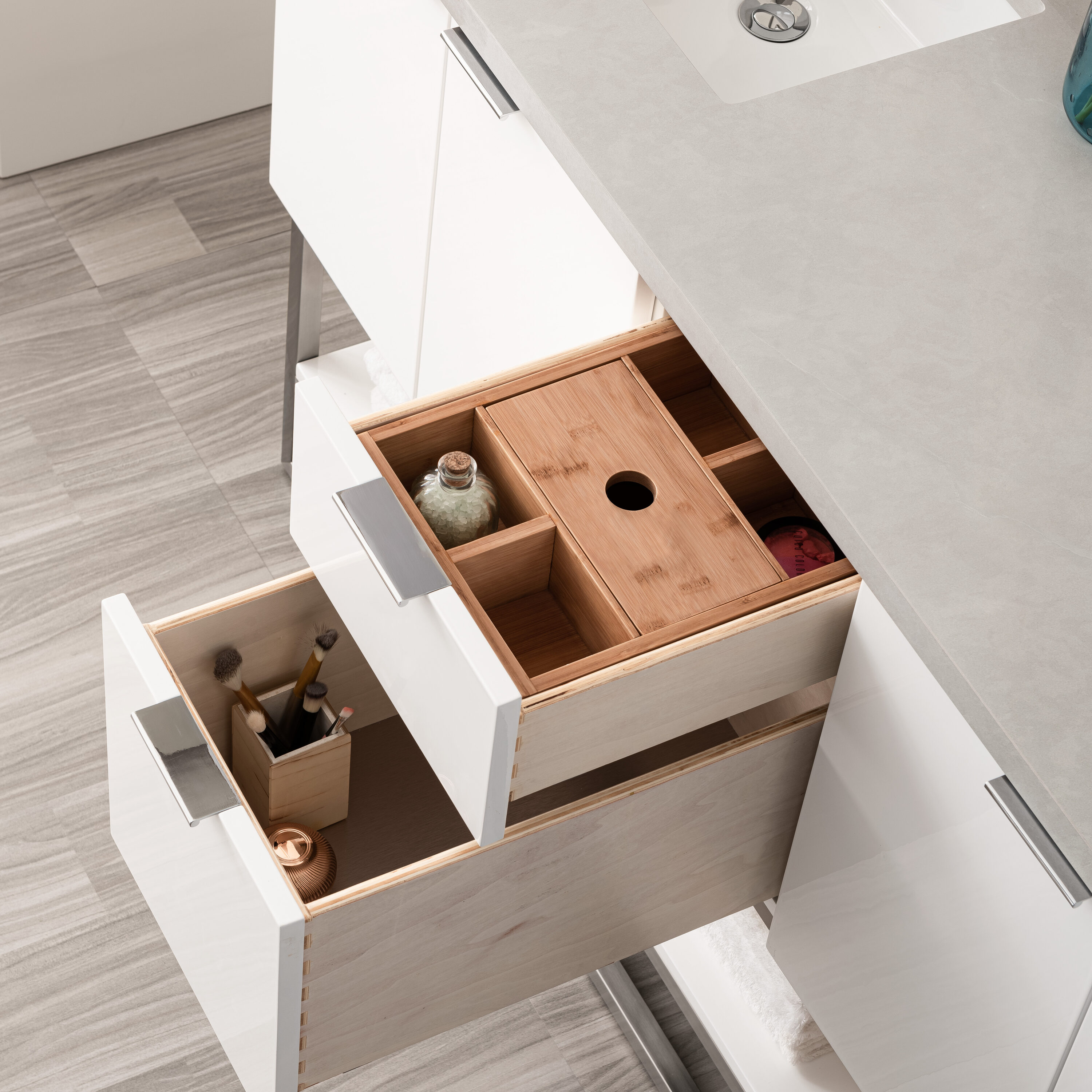 James Martin Vanities HD388V60D-GW-PG Bath-Vanity-Combo - View #3