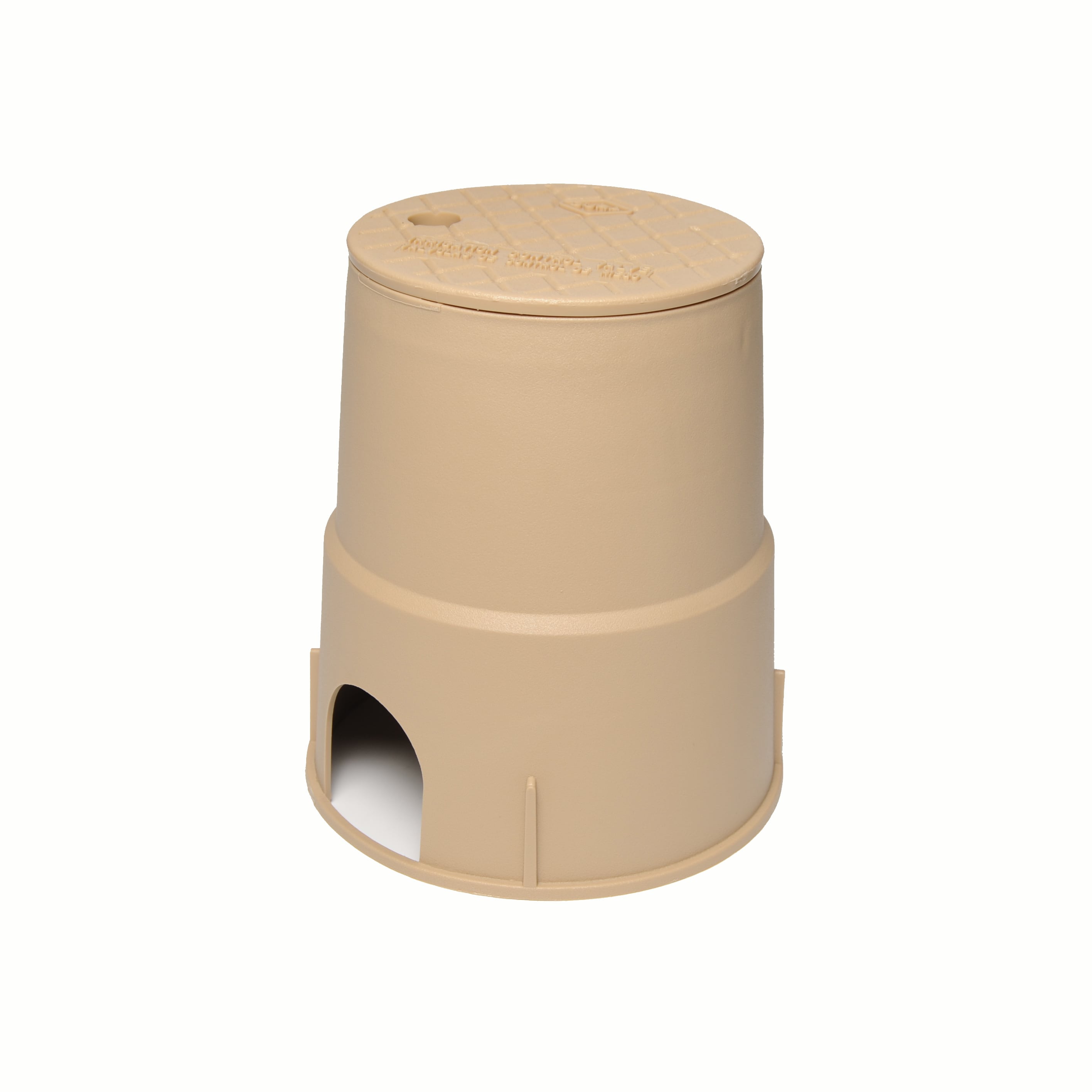 Dura Plastics 62BC 6-in L x 6-in W x 10-in H Round Valve Box