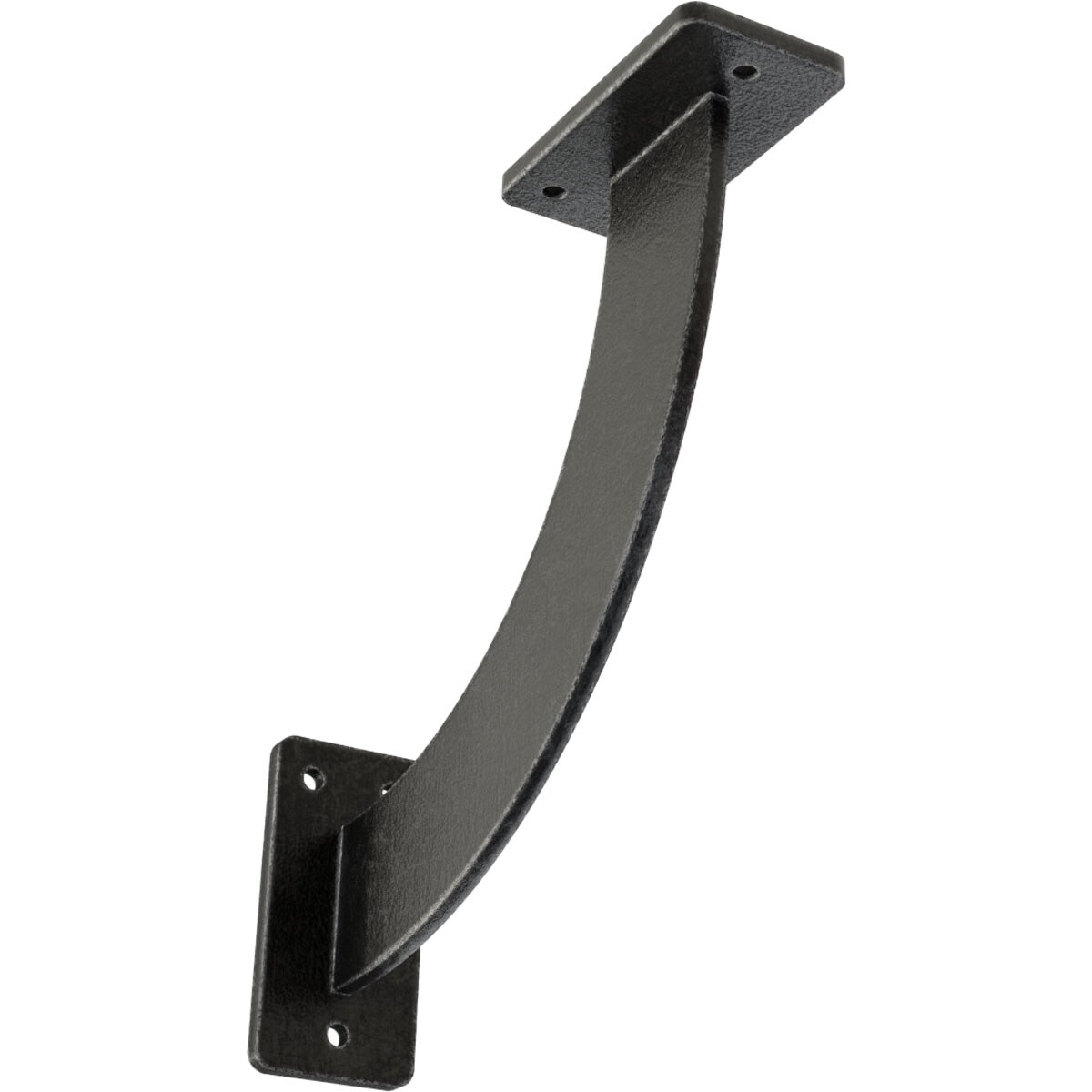 Ekena Millwork BKTM02X09X09BRAPW Bradford 9-in x 2-in x 9-in Gray Steel Countertop support bracket