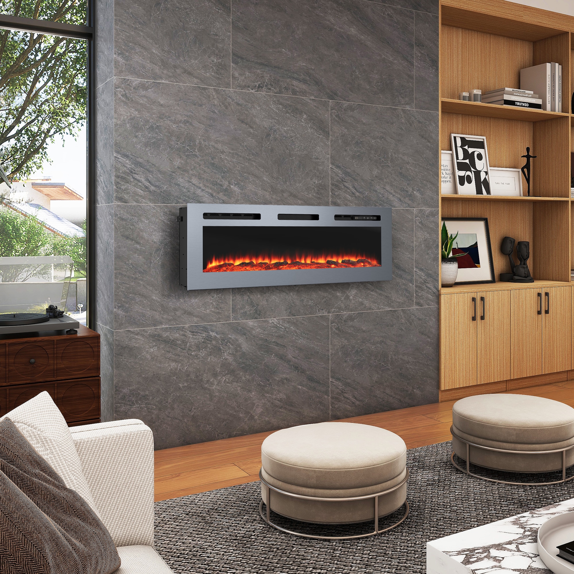 Mondawe MO-CB73977 Electric-Fireplaces - View #2