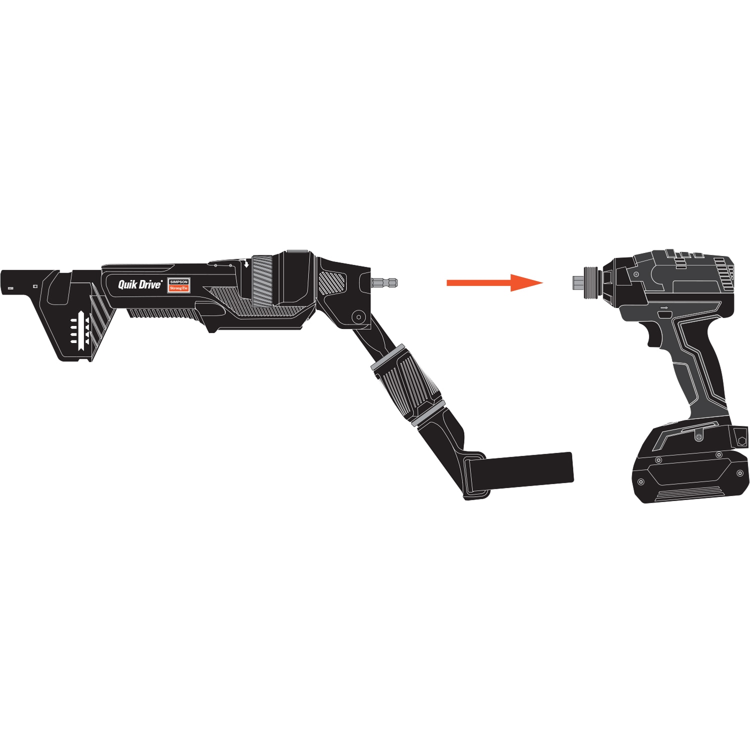 QUIK DRIVE BY SIMPSON STRONG TIE QDPROJECTPRO b100230 - View #4