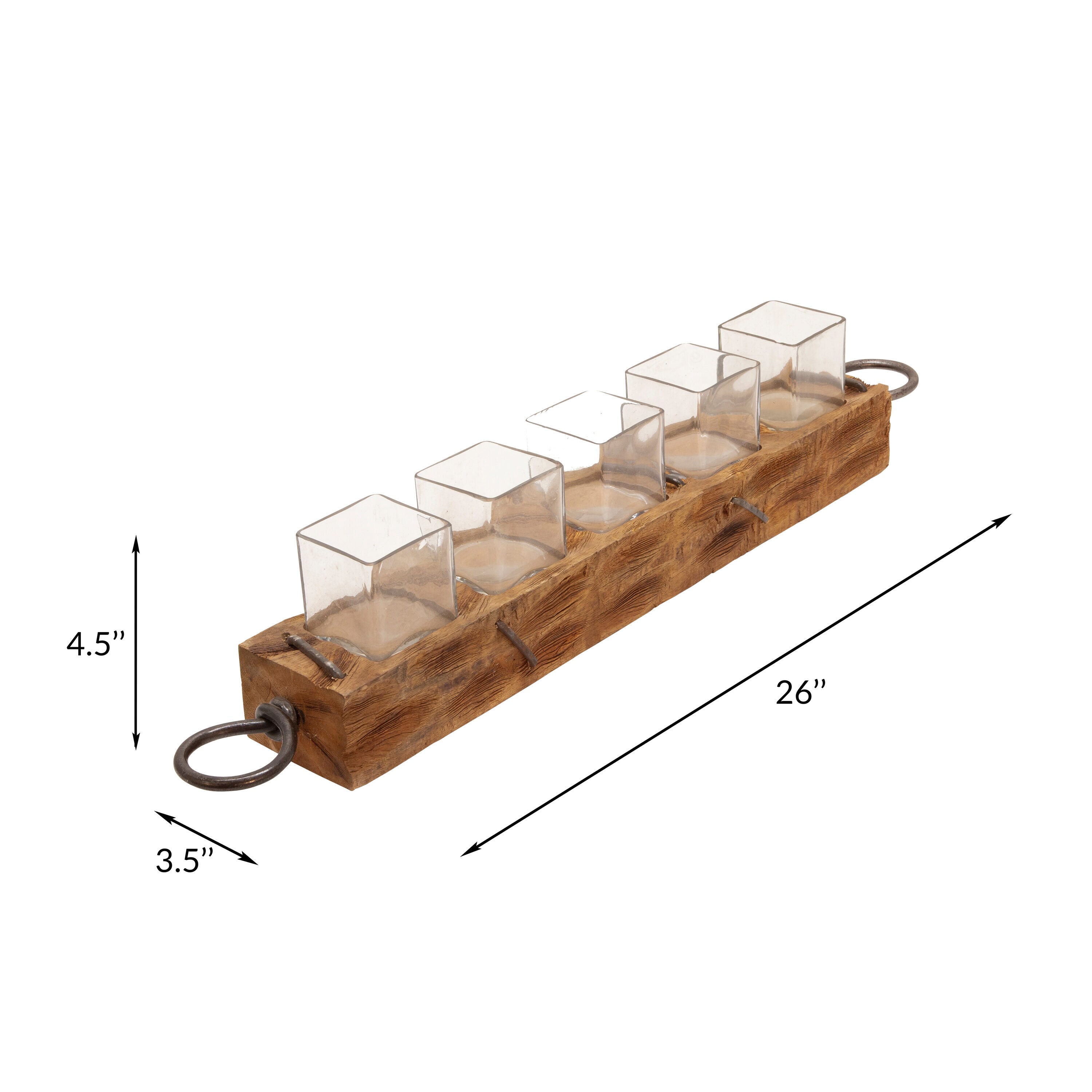 Sagebrook Home 13539 Candle-Holders - View #3