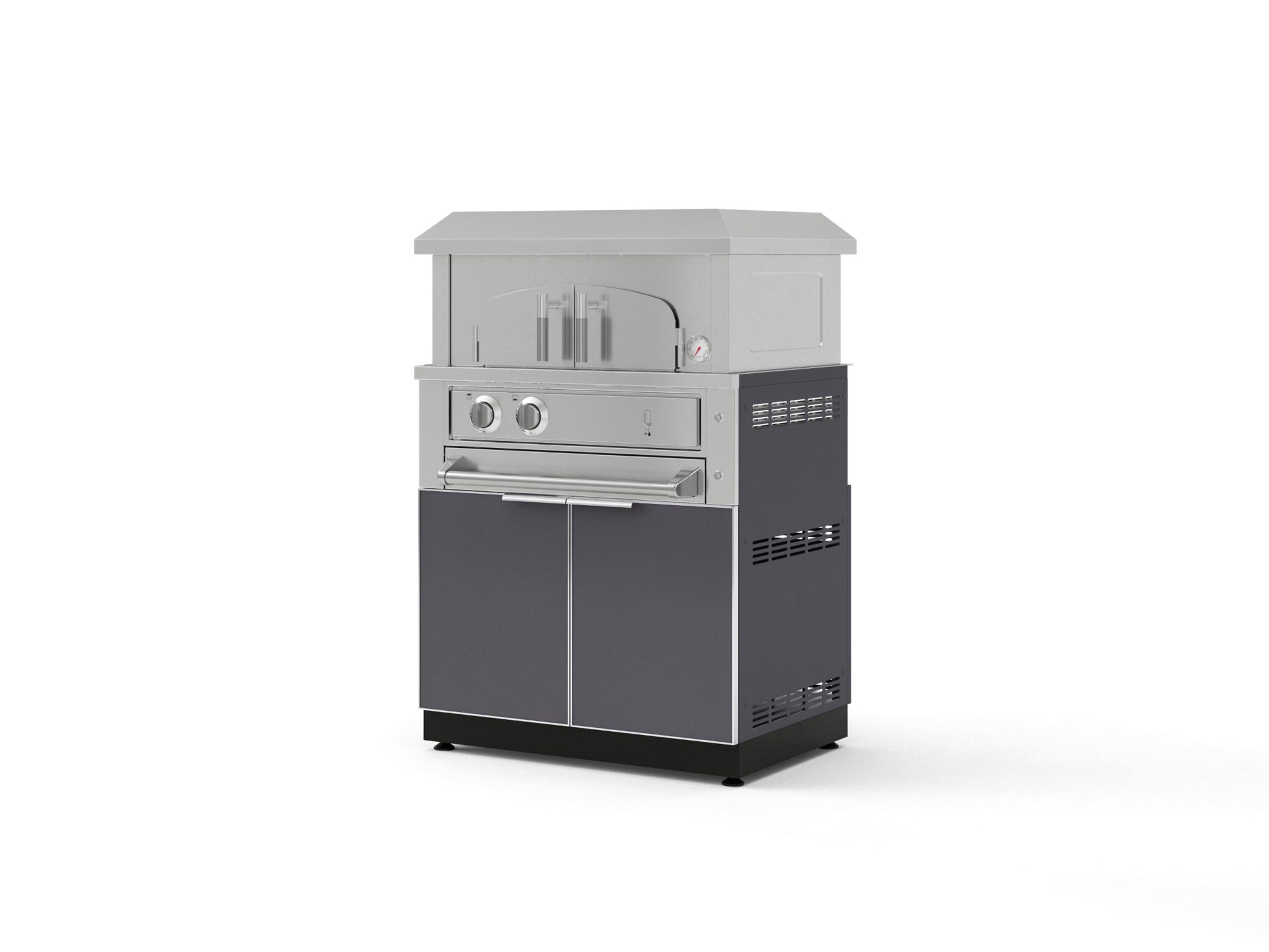 NewAge Products Outdoor Kitchen Platinum Built-In Pizza Oven Cordierite Hearth Natural gas Outdoor Pizza Oven Sansujyuku sansujyuku.com