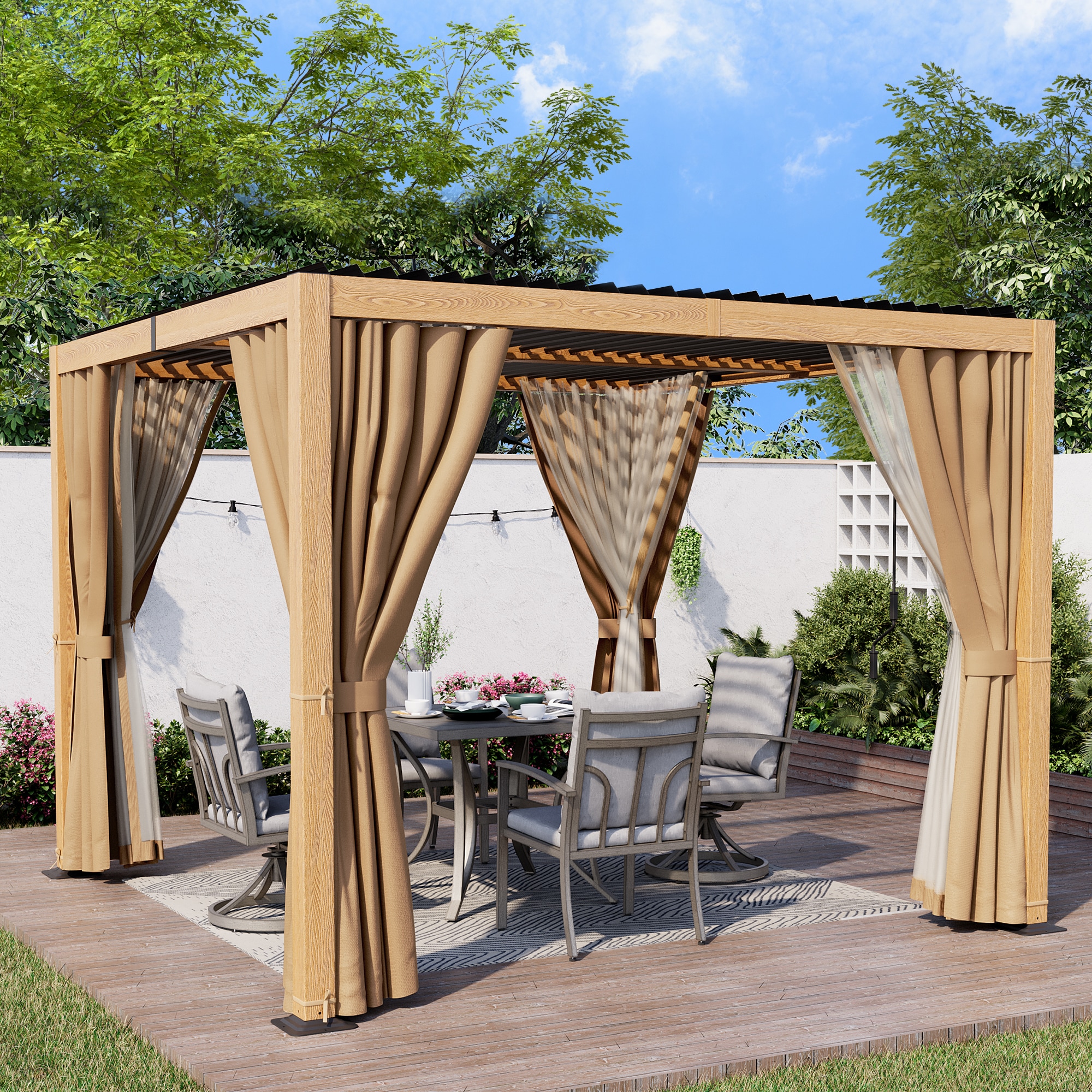 Chapado en Laton 　シルバ Palladium Carpas LP Giovanni Palladium Wood Tumba (LP862Z) - X8 Drums