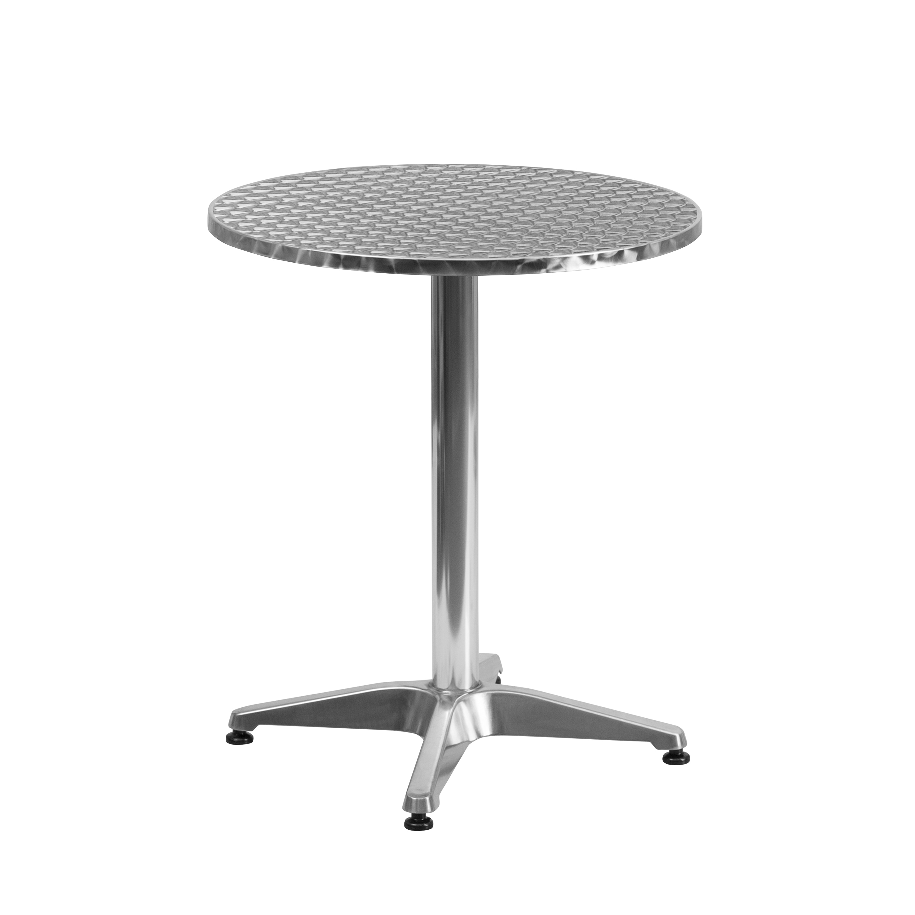 Flash Furniture 889142005544 Mellie Round Outdoor Dining 23.5-in W x 23.5-in L