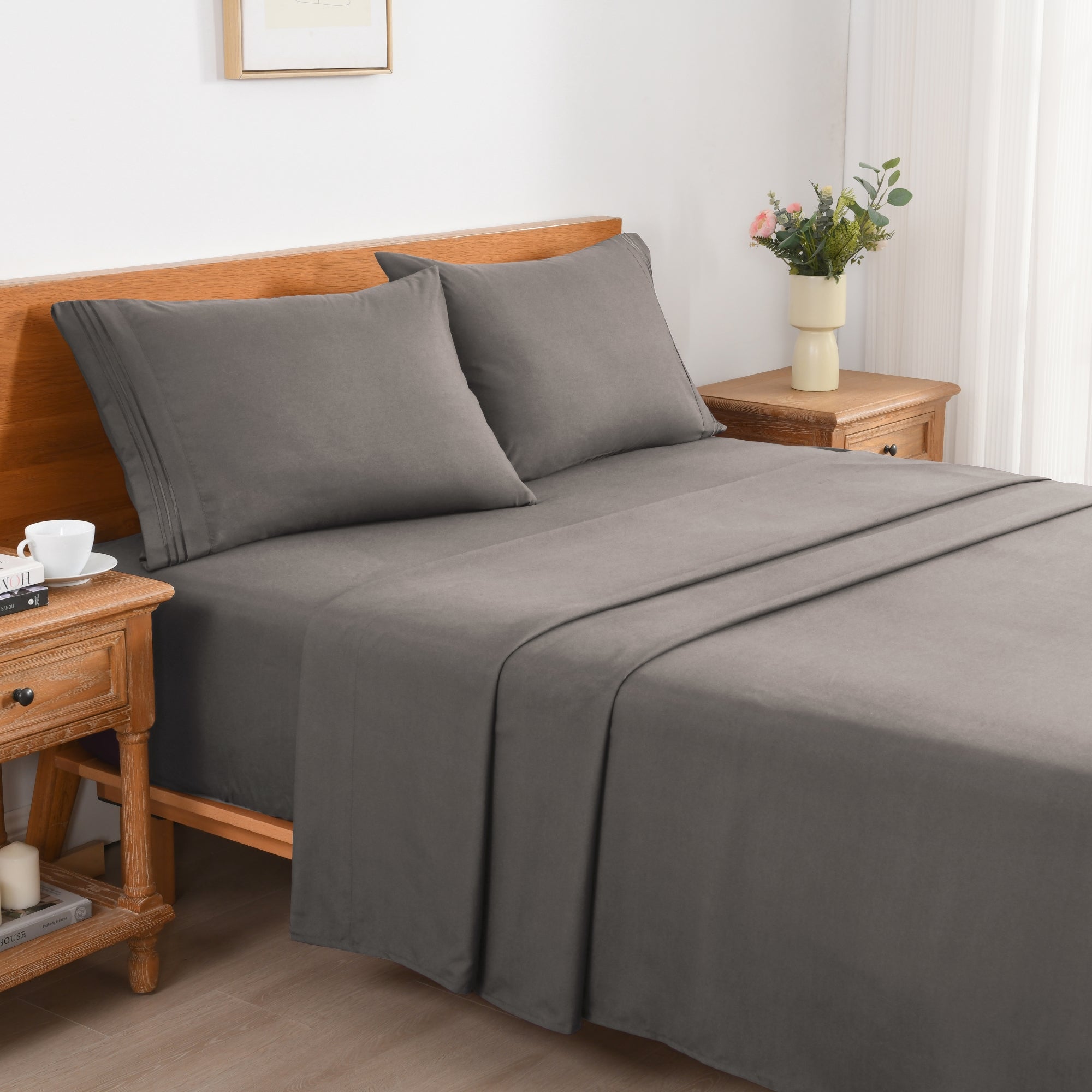 MarCielo S4PCS Q GREY Sheet-Sets - View #3