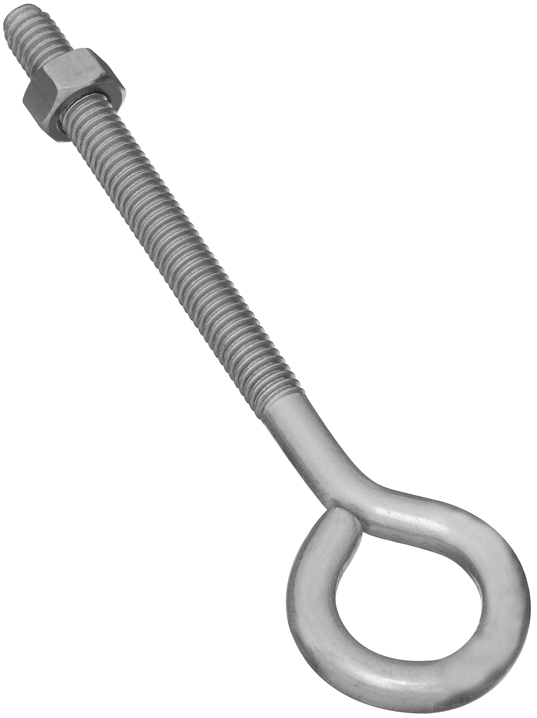 National Hardware 5/16-in x 5-in Stainless Interior/Exterior Coarse Thread  Eye Bolt in the Specialty Bolts department at