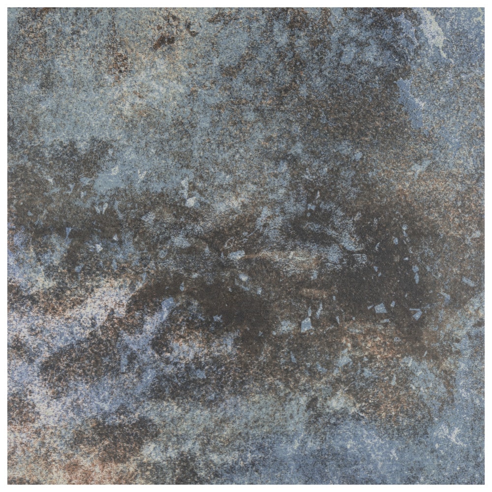 Affinity Tile S1FGA13OCBM Sample - Ocean Matte Coral Bay with BioTech 12-in x 12-in Matte Porcelain Floor and Wall Tile
