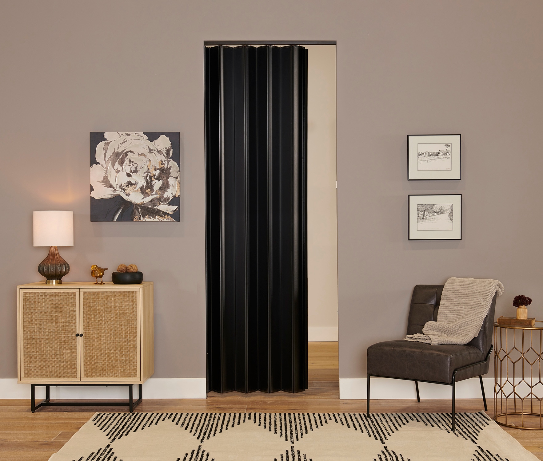 Spectrum WF3696BK Accordion-Doors - View #2