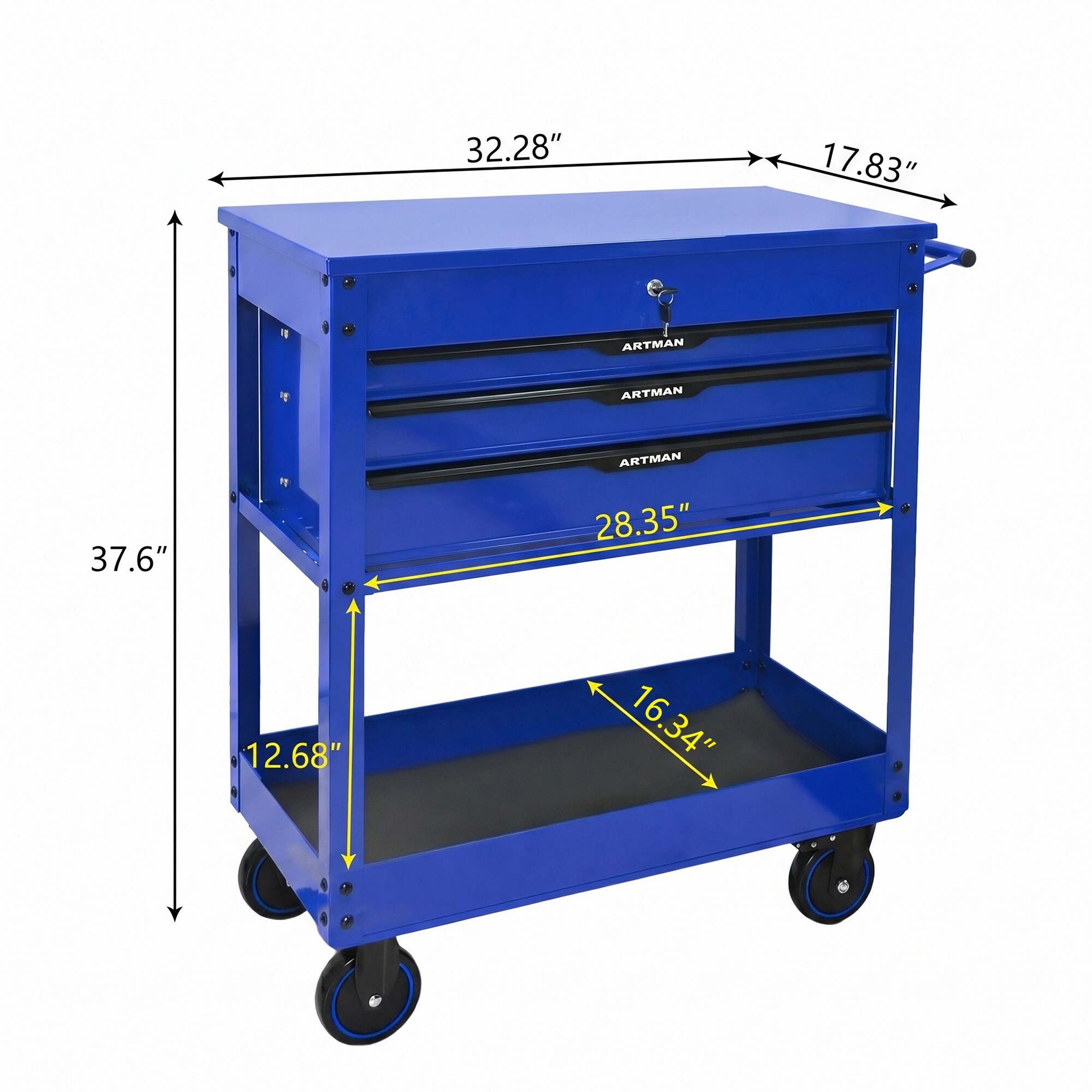 HyperDrop Cart ZW-W1102P449384 Tool-Cabinets - View #4