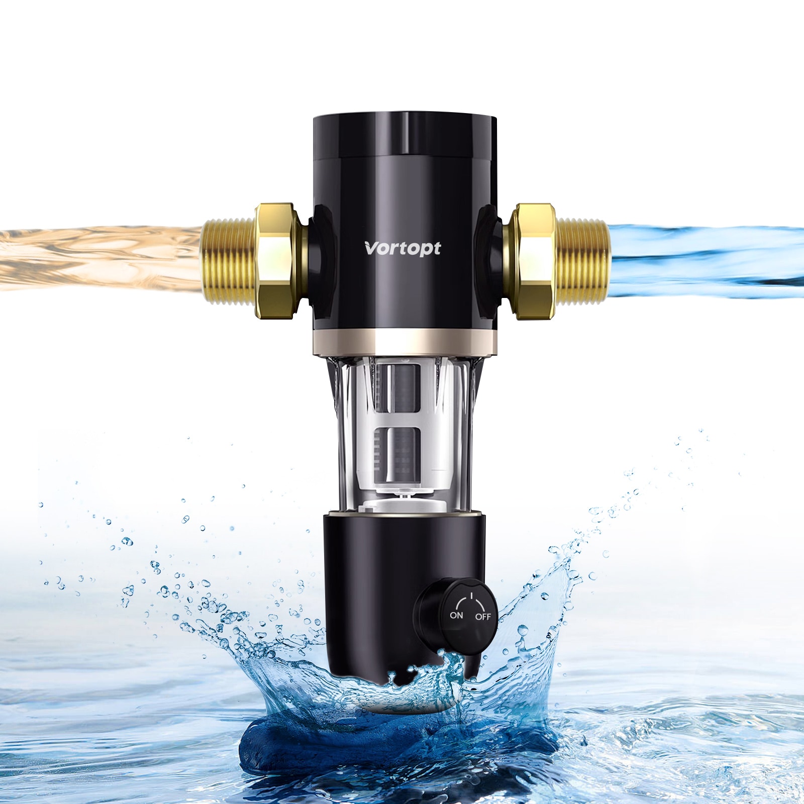 UKISHIRO GZ77Q800 4-stage Membrane Under Sink Water Filtration System