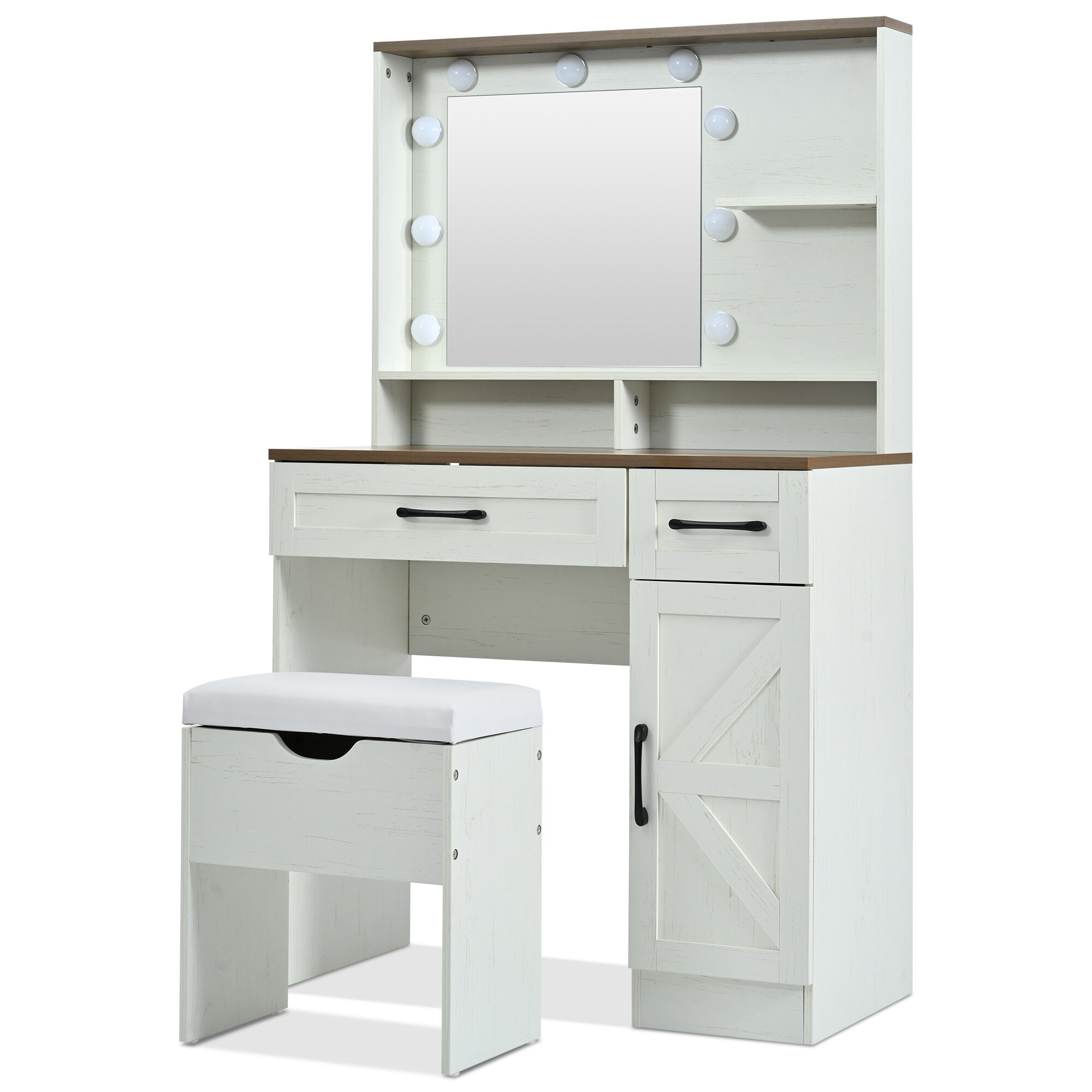 ModernLuxe N704P210506K Bedroom-Vanities - View #5