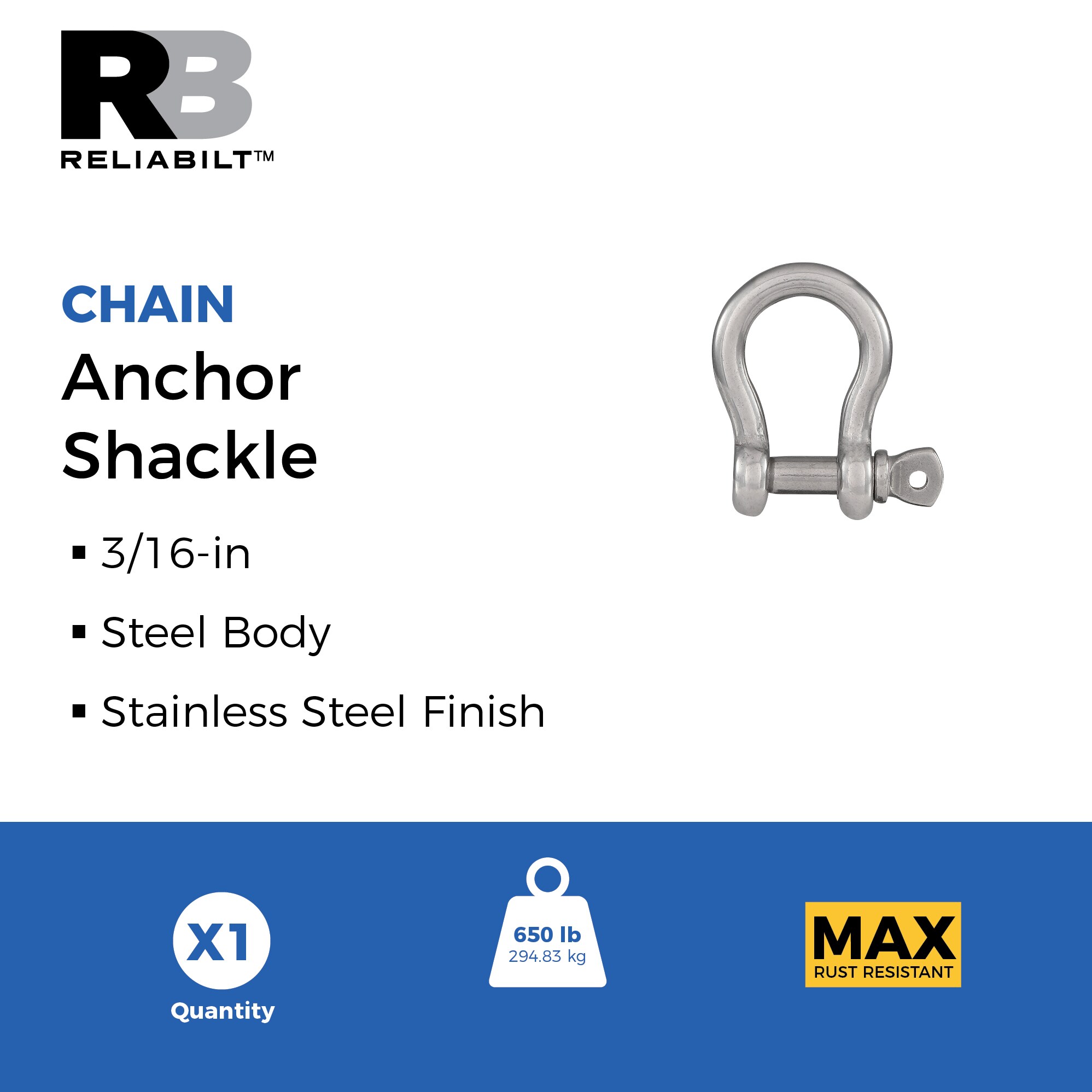 RELIABILT N101-347 Chain-Accessories - View #2