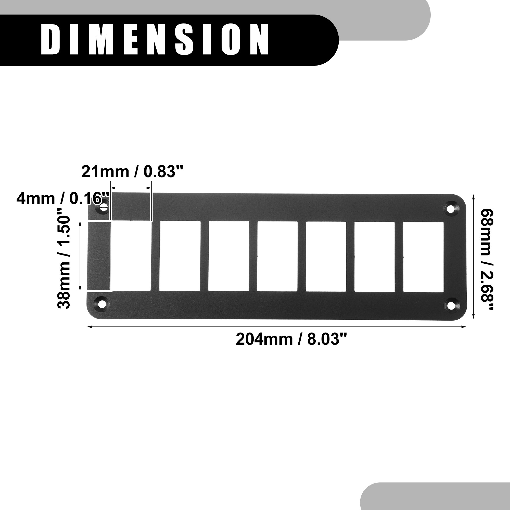 Unique Bargains S25120900UX4805 Automotive-Hardware - View #5