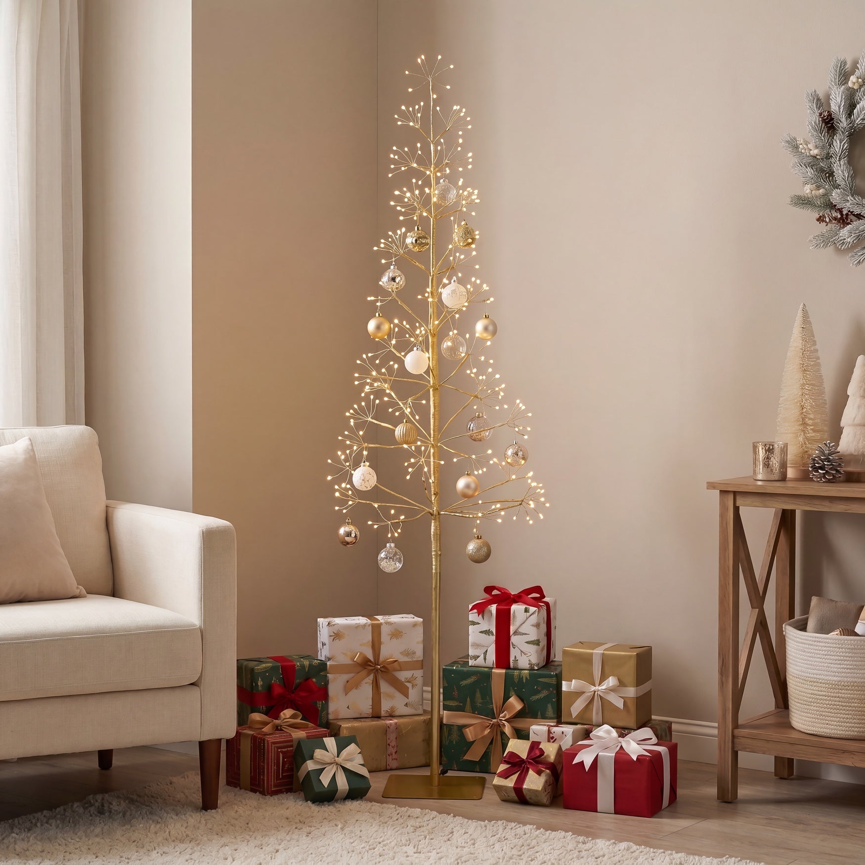 BrylaneHome 199902208628 Artificial-Christmas-Trees - View #4
