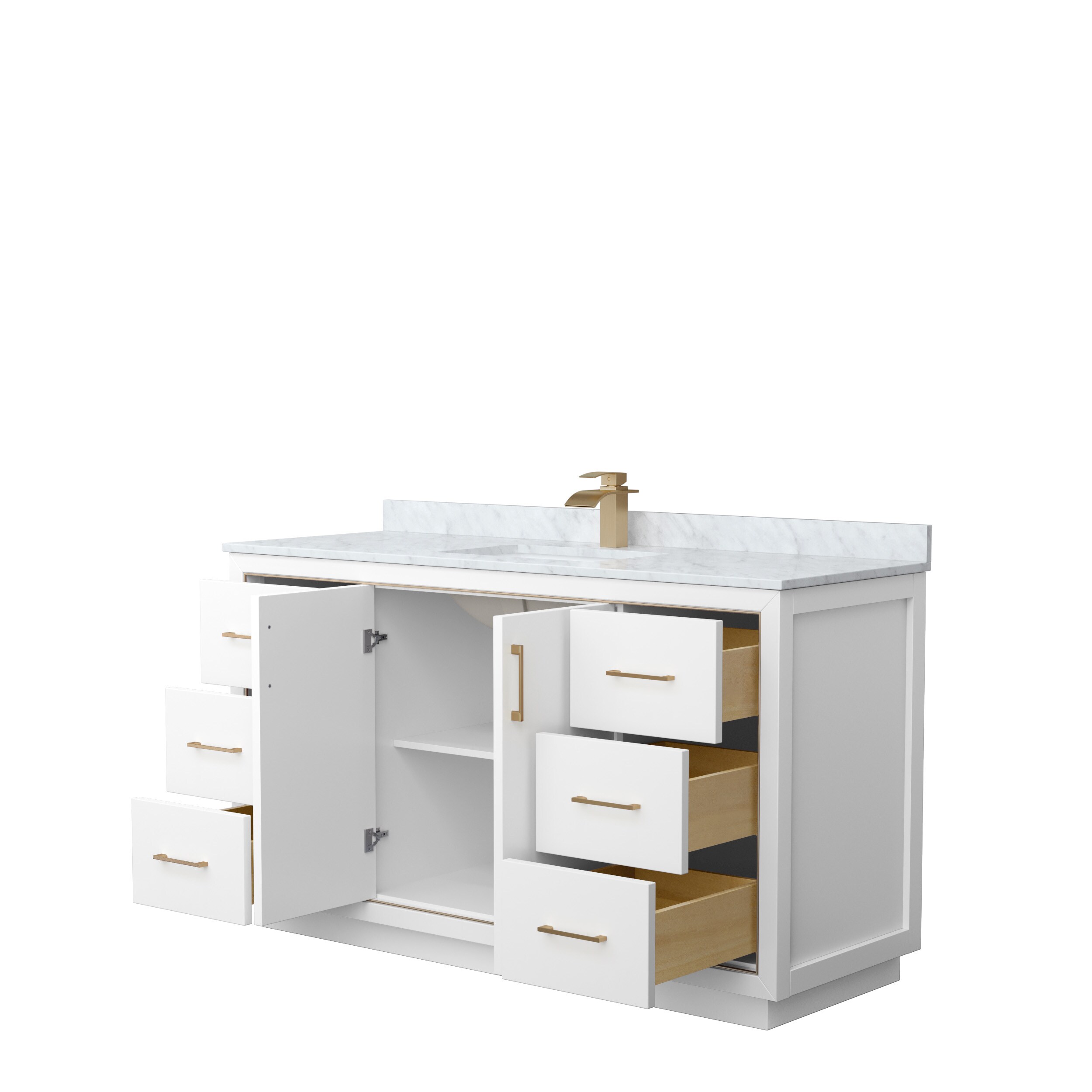 Wyndham Collection WCF111160SWZCMUNSMXX Bath-Vanity-Combo - View #2
