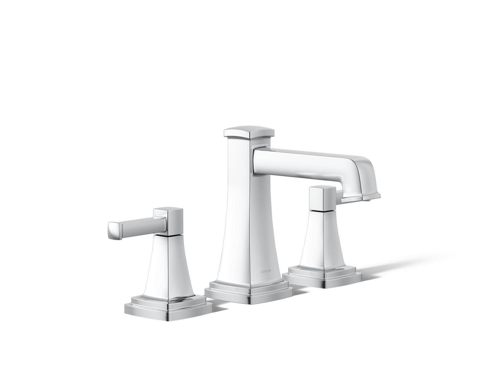 KOHLER 27399-4N-CP Riff Widespread bathroom sink faucet 0.5 gpm