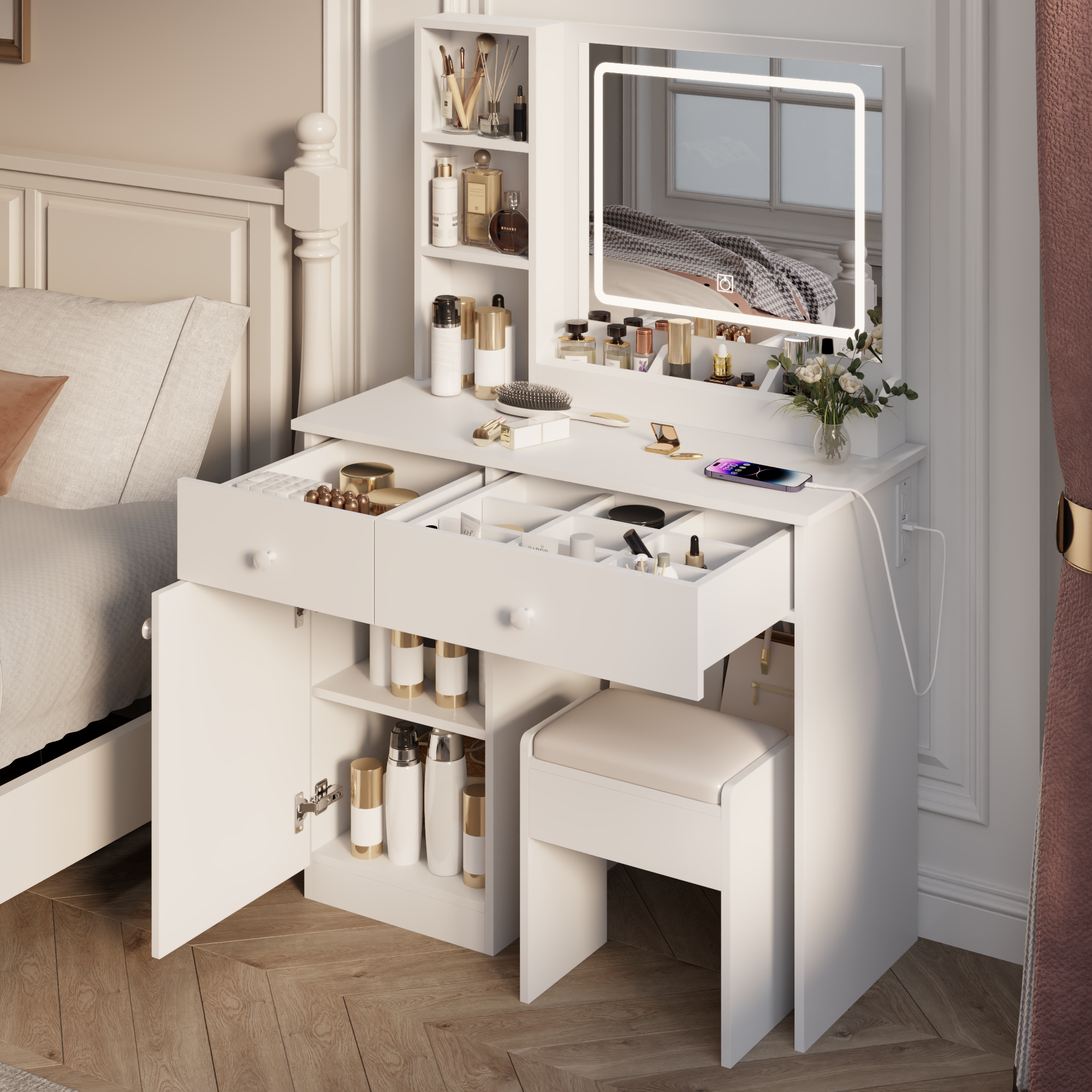 Vynxaria LEXY4073DJSNSZT004 Bedroom-Vanities - View #2