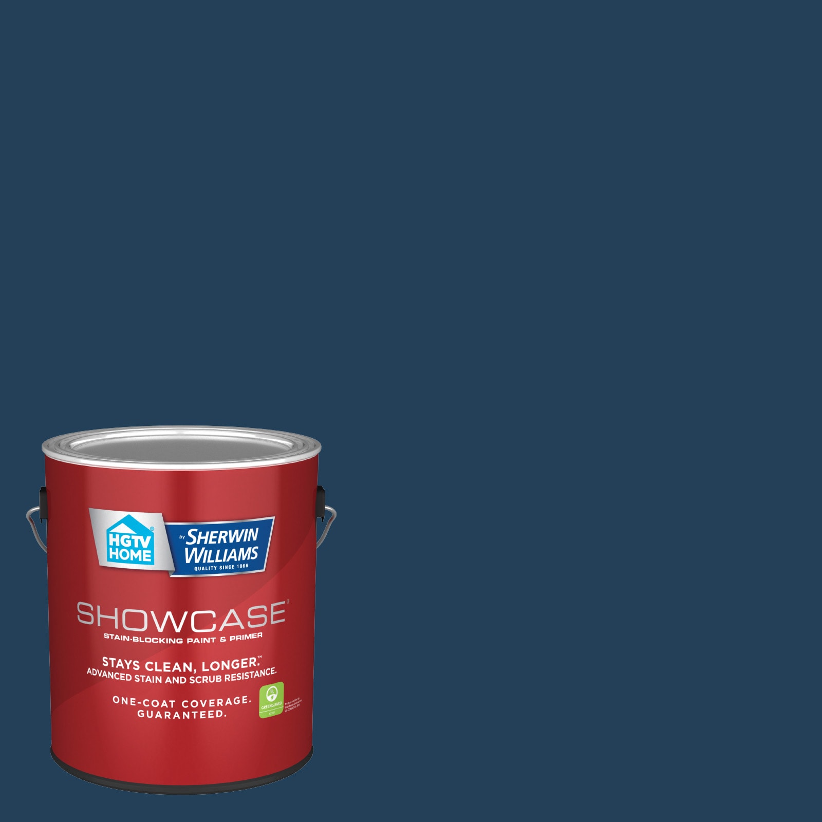 HGTV HOME by Sherwin-Williams HGSW9177-935239 Showcase Semi-gloss Salty Dog HGSW9177 Acrylic Interior Paint Paint + Primer ( 1-gallon )
