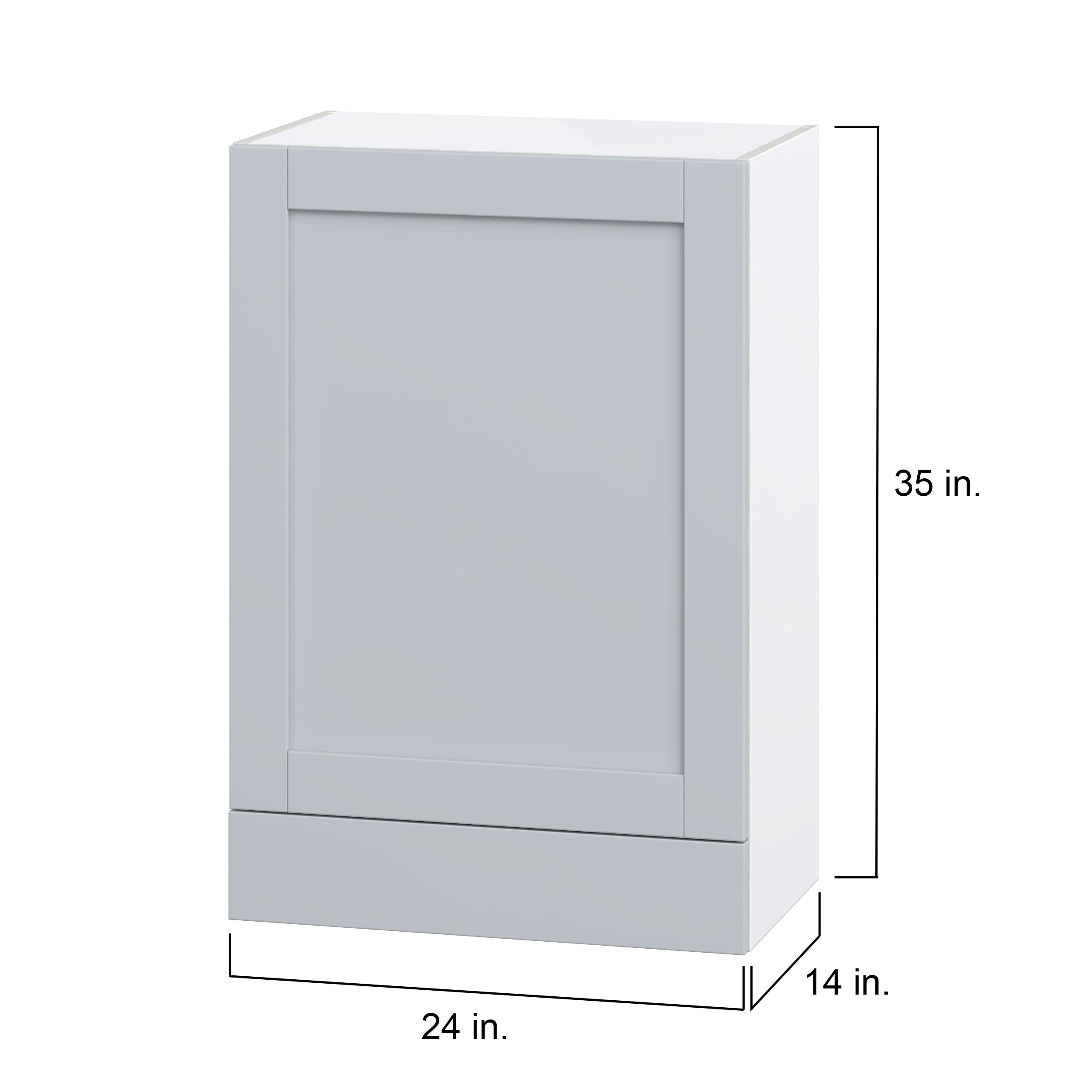 Hugo&Borg DSW2435A(L/R)-CH Cabinets-Kitchen - View #4