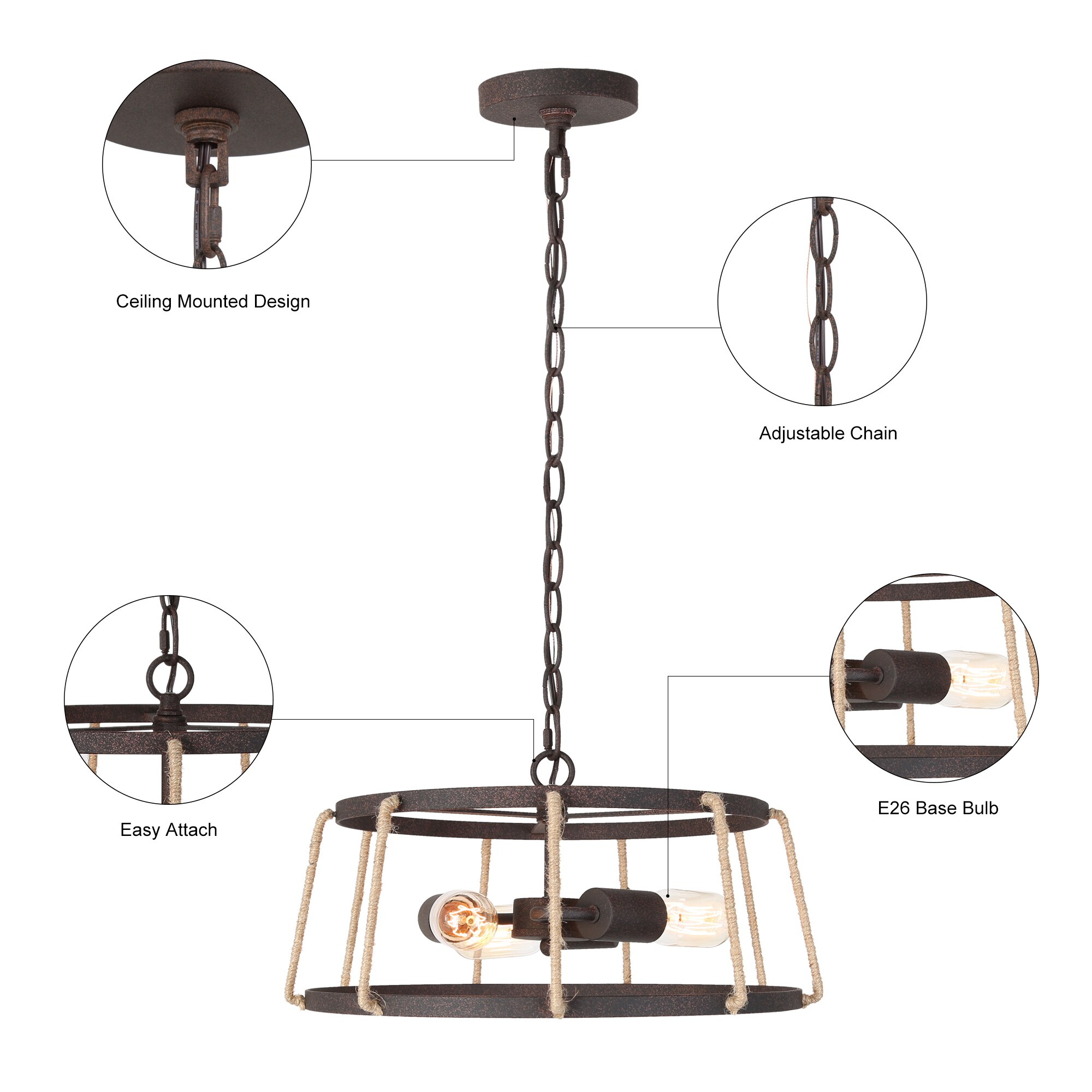 LNC V6NFRJLWS418517 Pendant-Lights - View #9