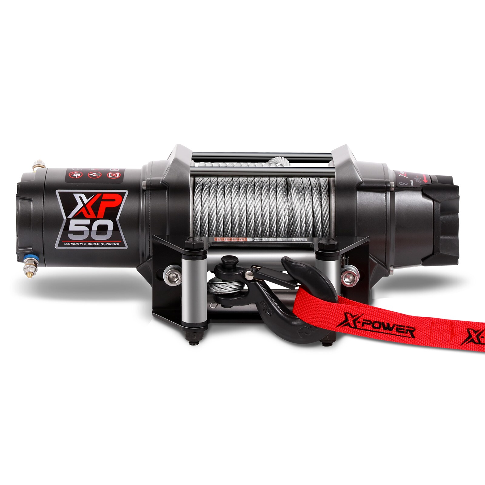 X-POWER XP-50 5000-lb 50.0-ft Electronic Winch 4 -HP Motor
