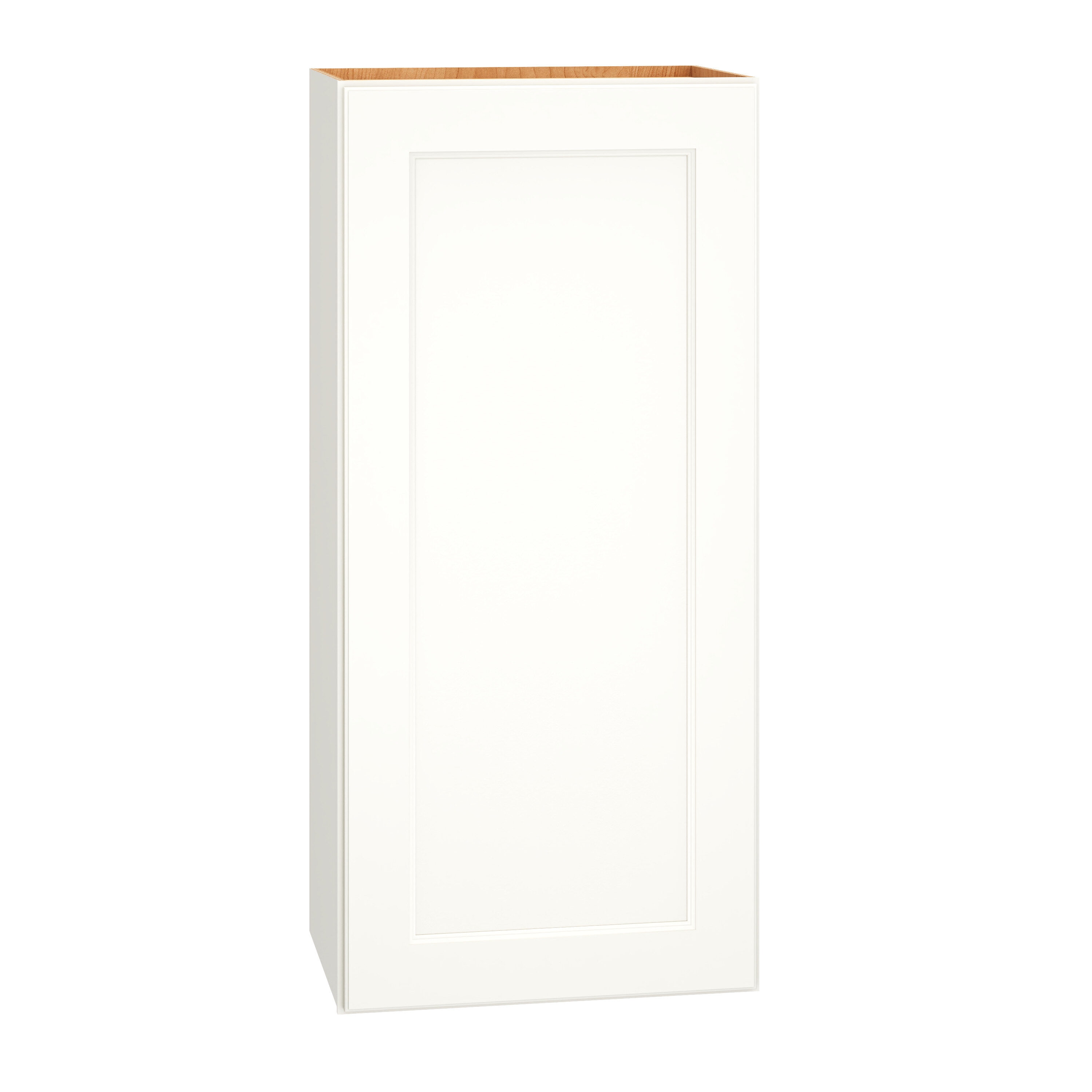 Diamond Express Macaulay 12-in W x 39-in H x 12-in D White Wall Fully Assembled Plywood Cabinet (Recessed Panel Square Door Style)
