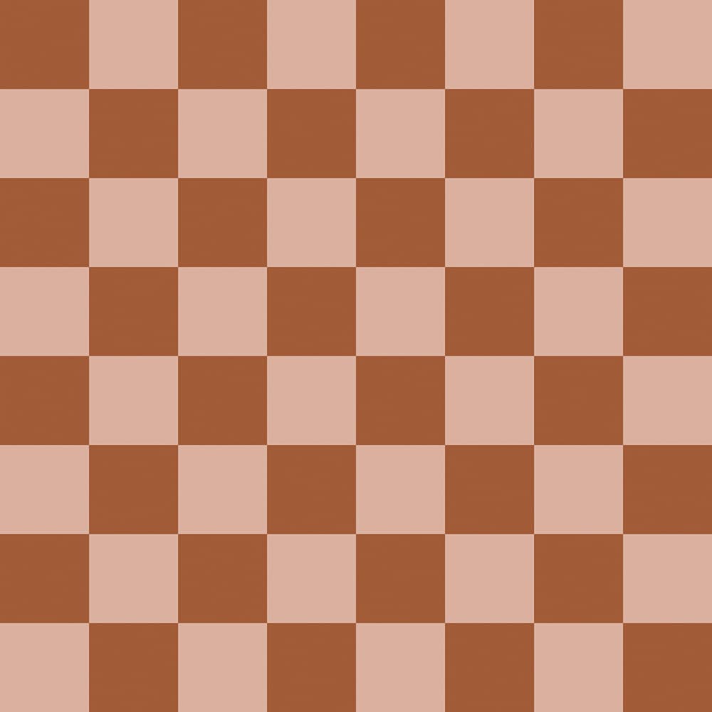 Tempaper CM15123 28-Sq. Feet Blush Vinyl Checks Self-adhesive Peel and Stick Wallpaper