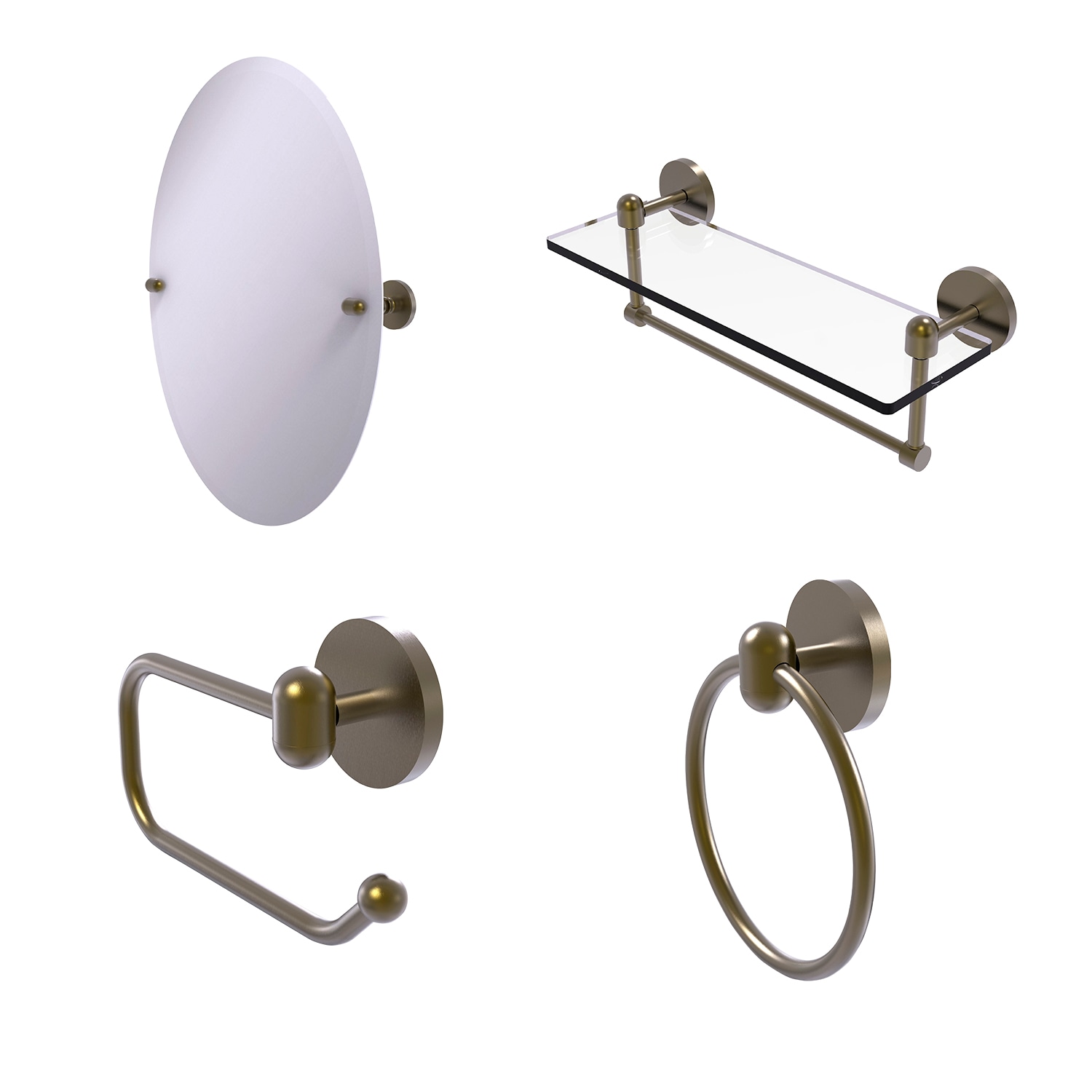 Allied Brass TA-91-ABR Framed-Bath-Mirrors - View #3