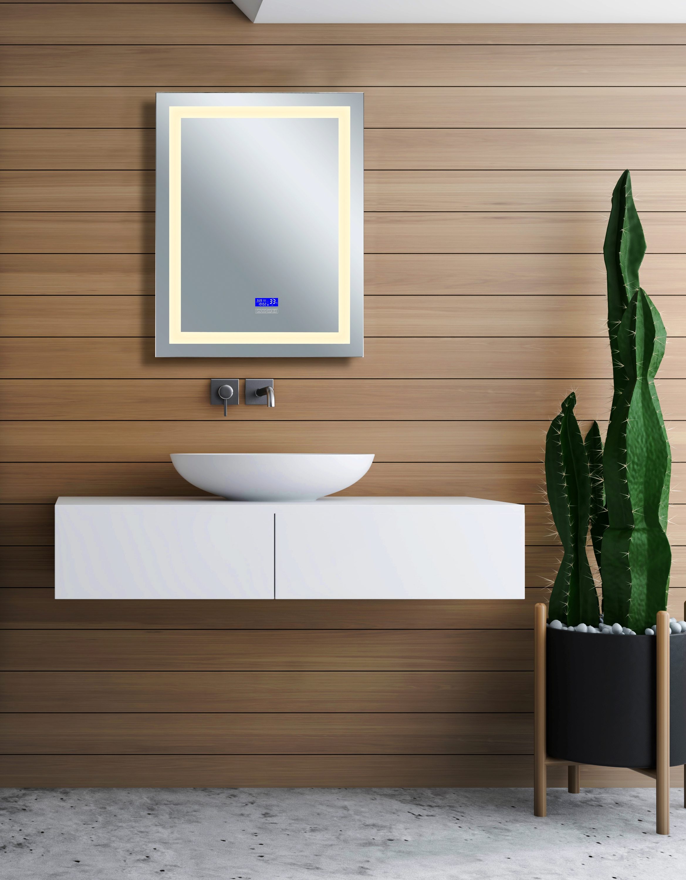 CWI Lighting 1232W32-40-B-3000K Decor-Mirrors - View #4