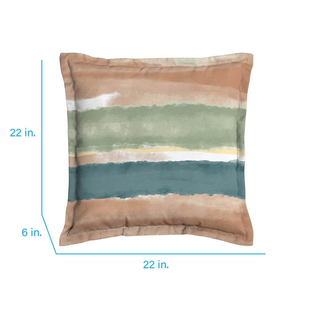 Blue Lumbar Pillow, Mint Green, Cobalt and Aqua Throw Pillows for Back  Support, Bed Decor Pillow, Toss Couch Pillows Set, Outdoor Lumbar 