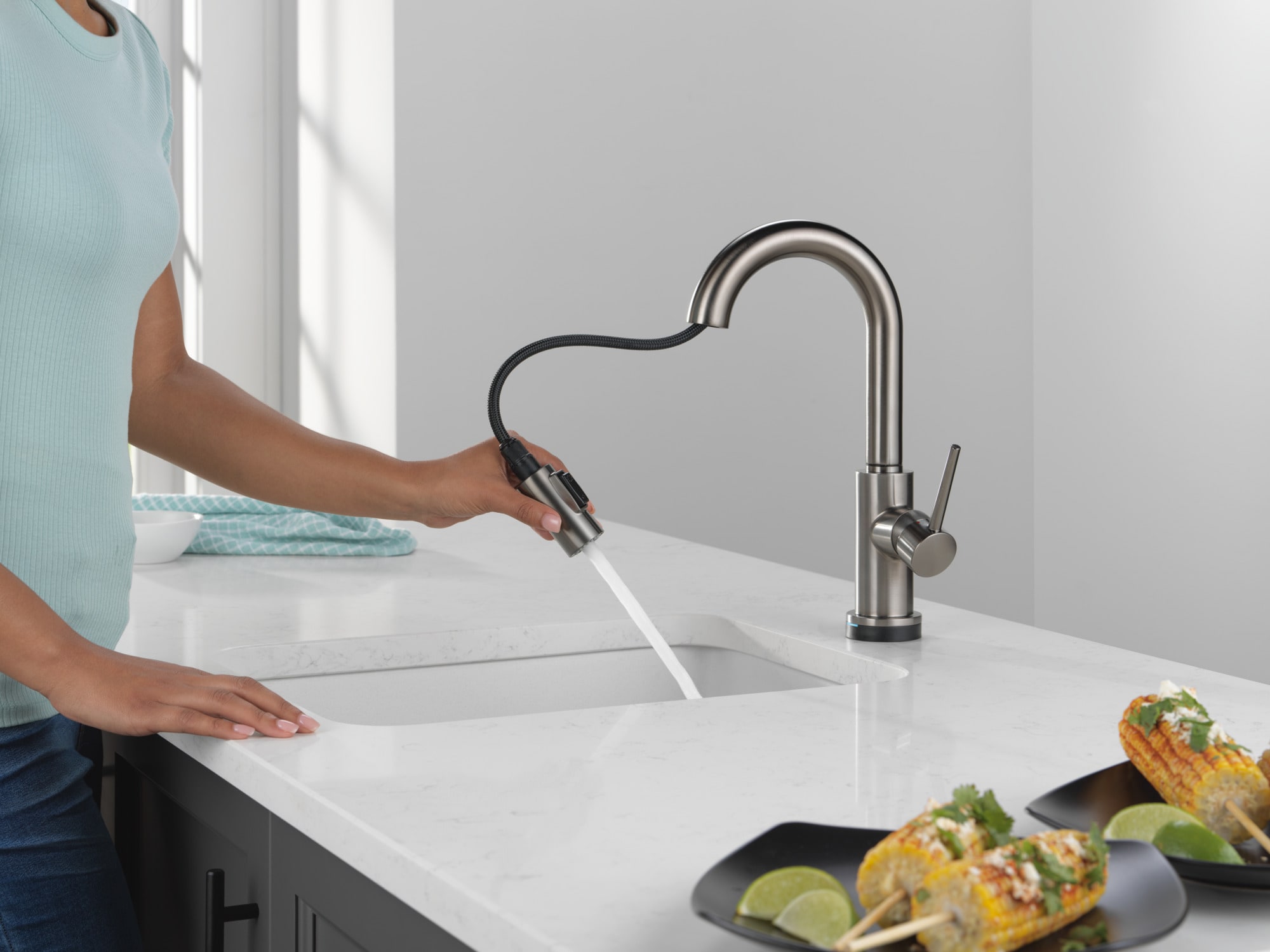 Delta 9959TL-KS-DST Kitchen-Faucets - View #10