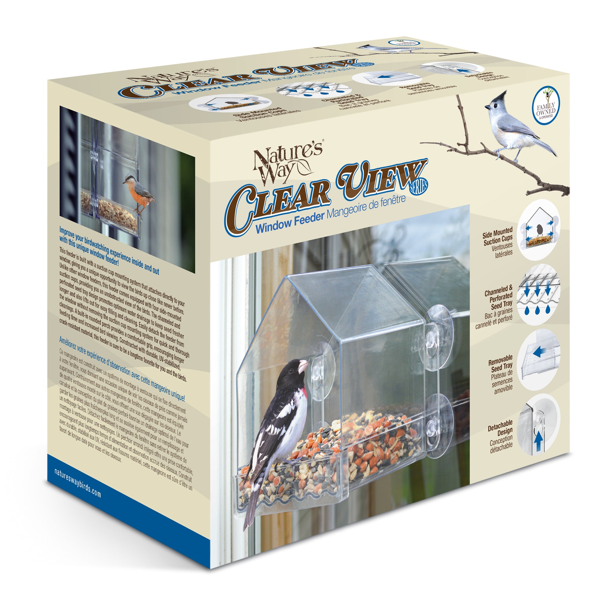 Nature's Way WIN-3-CP1 Bird-Feeders - View #7