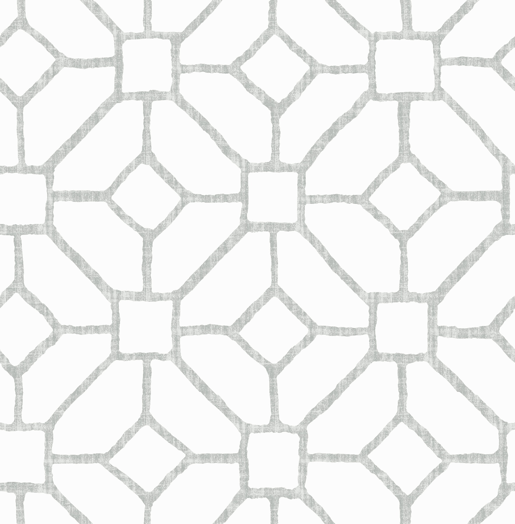 A-Street Prints 4120-26832 56.4-Sq. Feet Grey Non-woven Geometric Unpasted Wallpaper