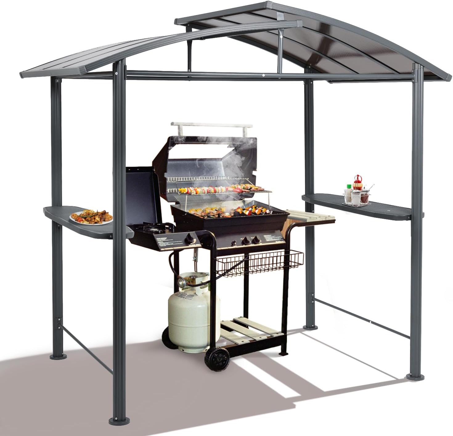 Aoodor A206-PCEBK Wood-Resin-Gazebos - View #8