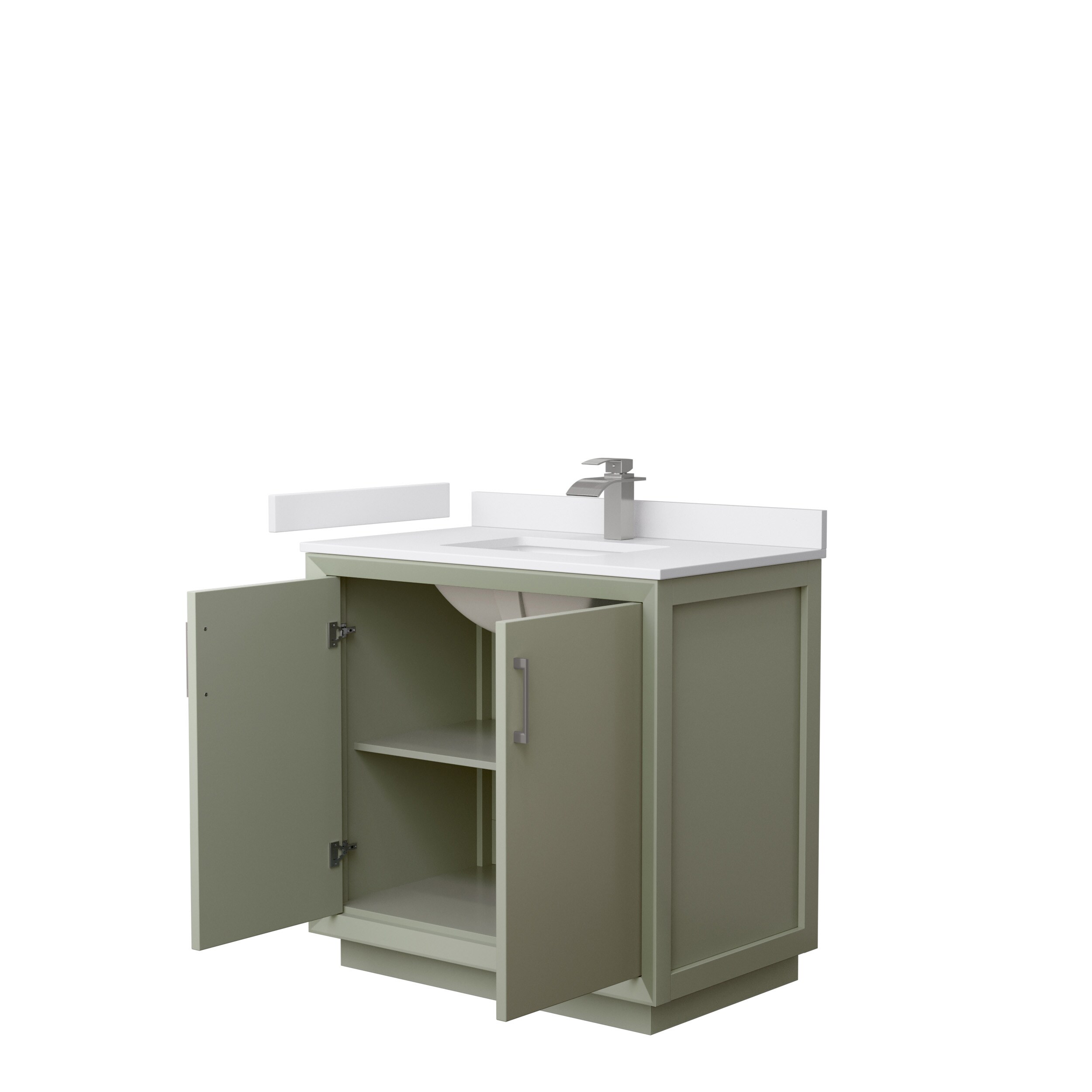 Wyndham Collection WCF414136SLGWCUNSMXX Bath-Vanity-Combo - View #2