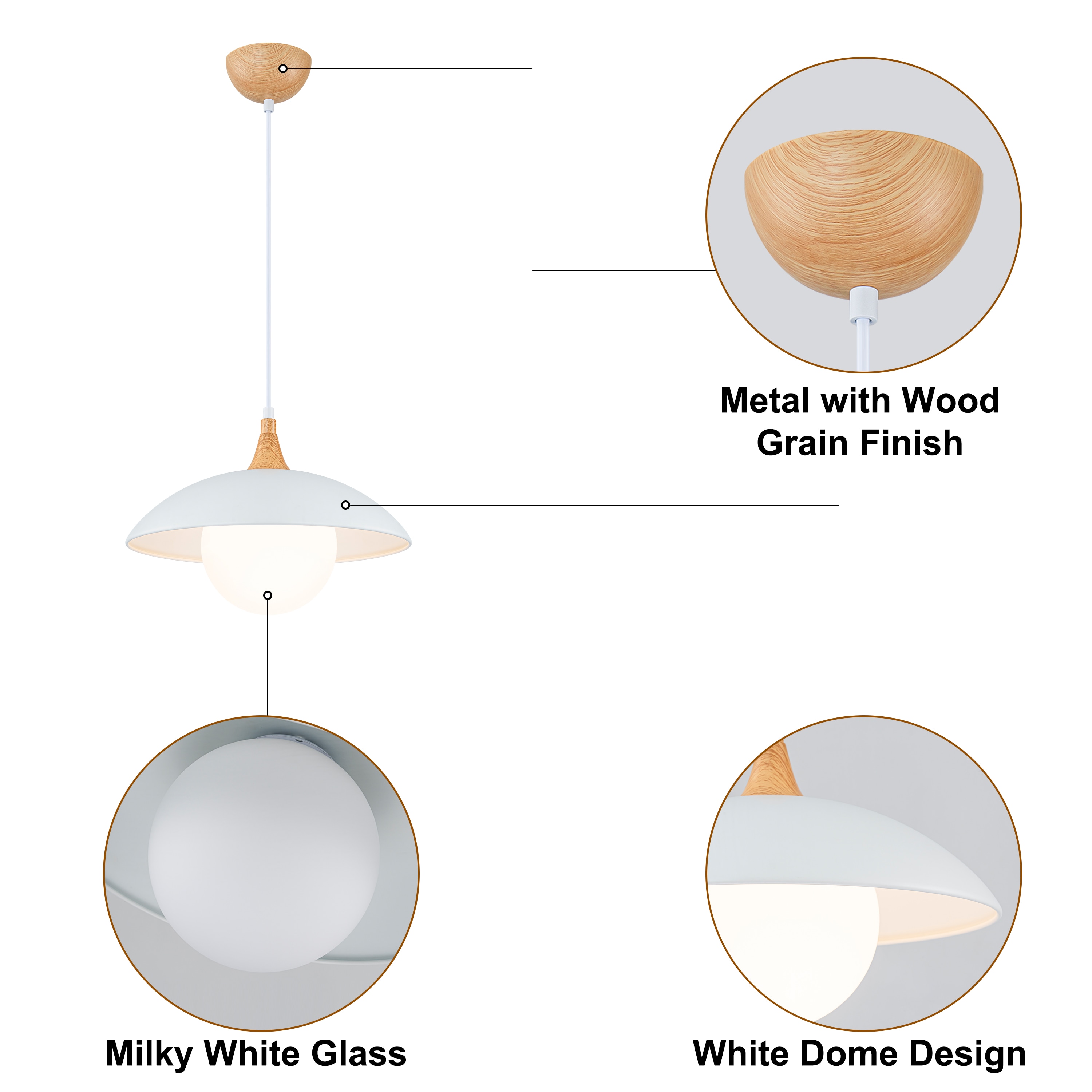 GoYeel ZP213WH01 Pendant-Lights - View #3