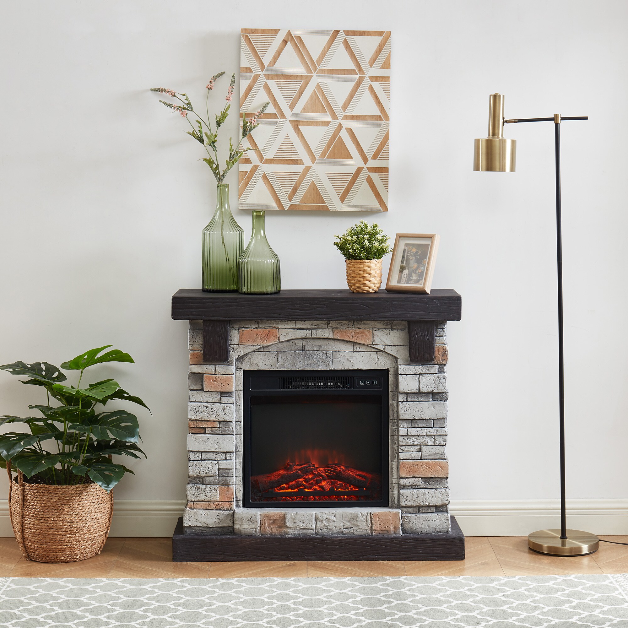 CASAINC CA-VCSFP-36-GR Electric-Fireplaces - View #2
