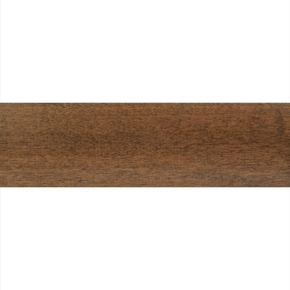 Flexco Coffee 0.46-in T x 2-in W x 78-in L Solid Wood T-moulding