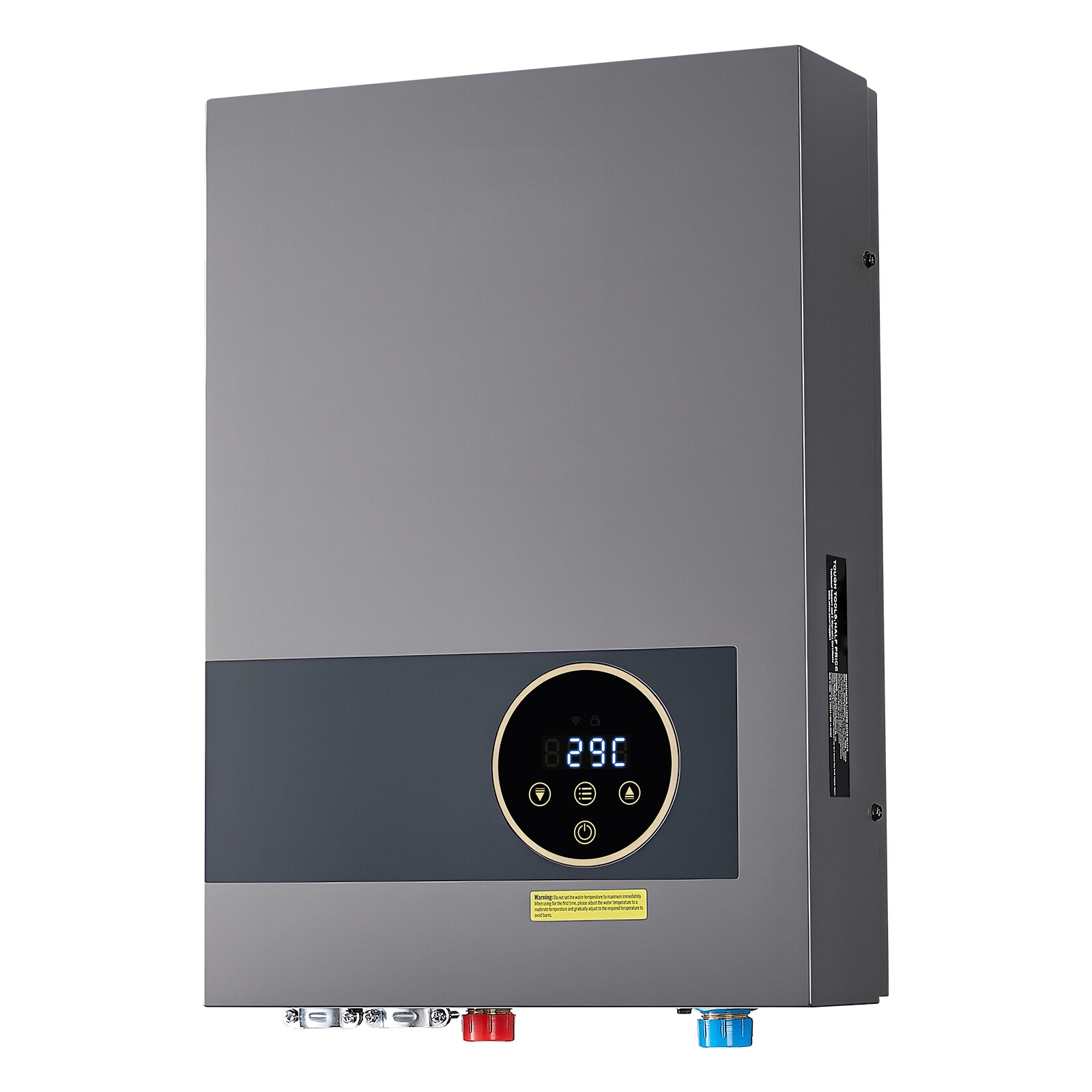 VELMONT INC 36kW Tankless Electric Water Heater Instant Hot with LCD ...